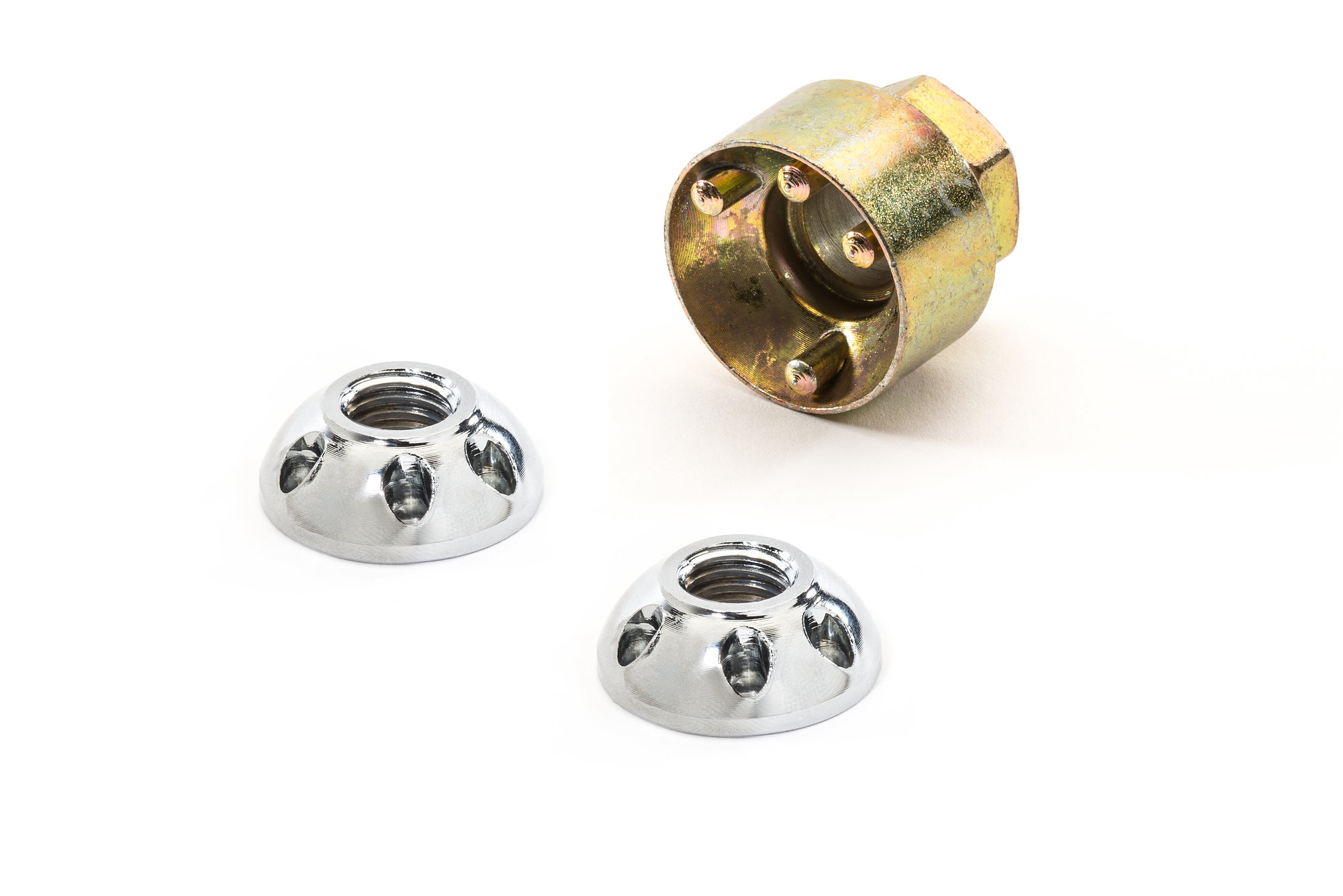 IPF DLL12 AntiTheft Lock Nut Kit 12mm Quadratec