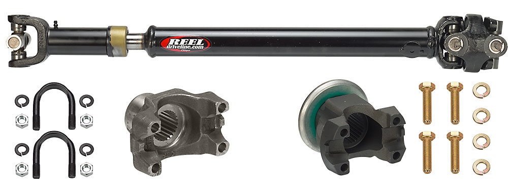 . Reel 3112JK-24FM-BFGD Heavy Duty 1310 Front Driveshaft for 12-18 Jeep  Wrangler JK with Manual Transmission | Quadratec