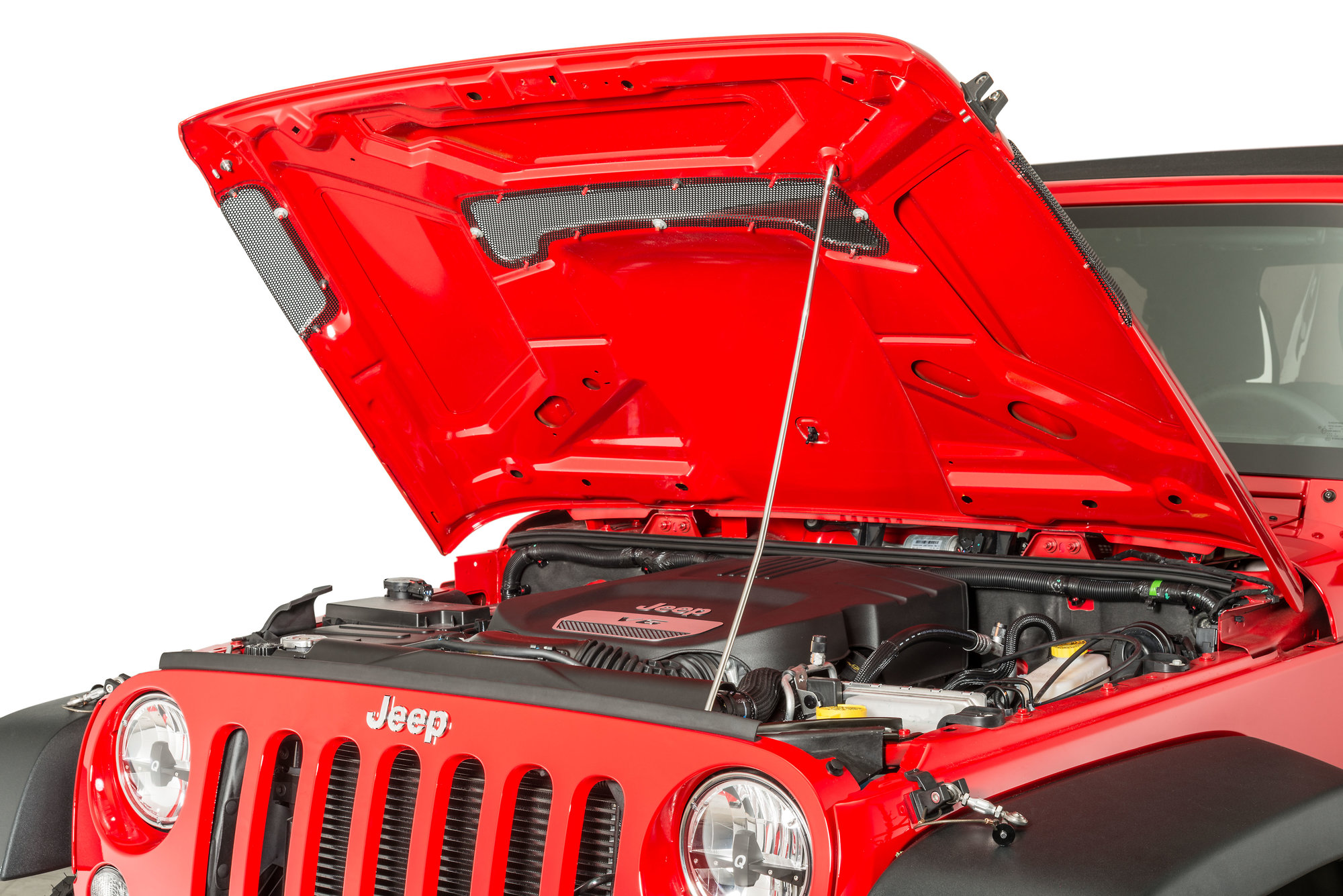 MOPAR Rubicon X Vented Hood for 07-18 Jeep Wrangler JK & JK Unlimited