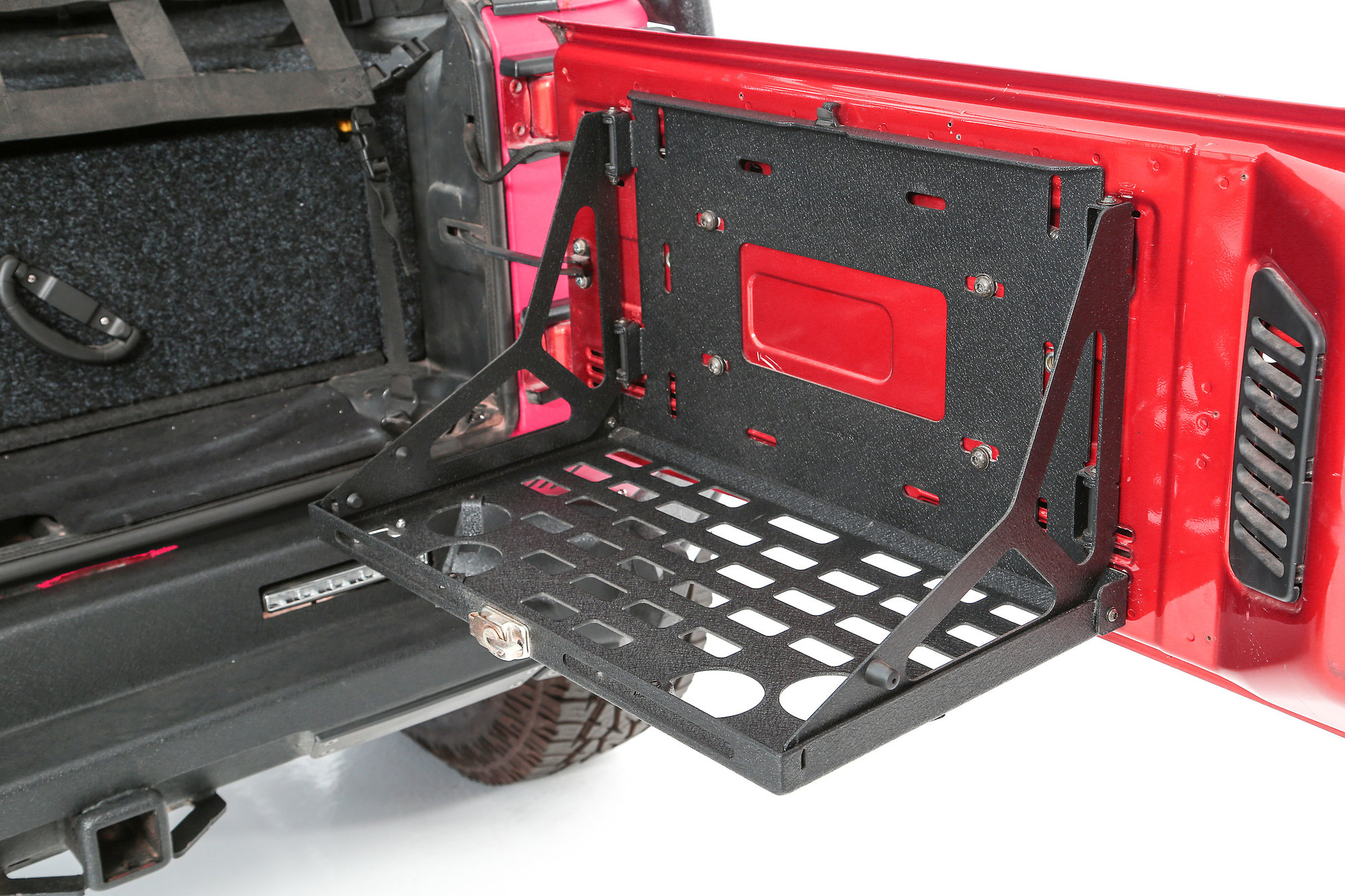 Smittybilt 2793 Tailgate Table for 07-18 Jeep Wrangler JK | Quadratec