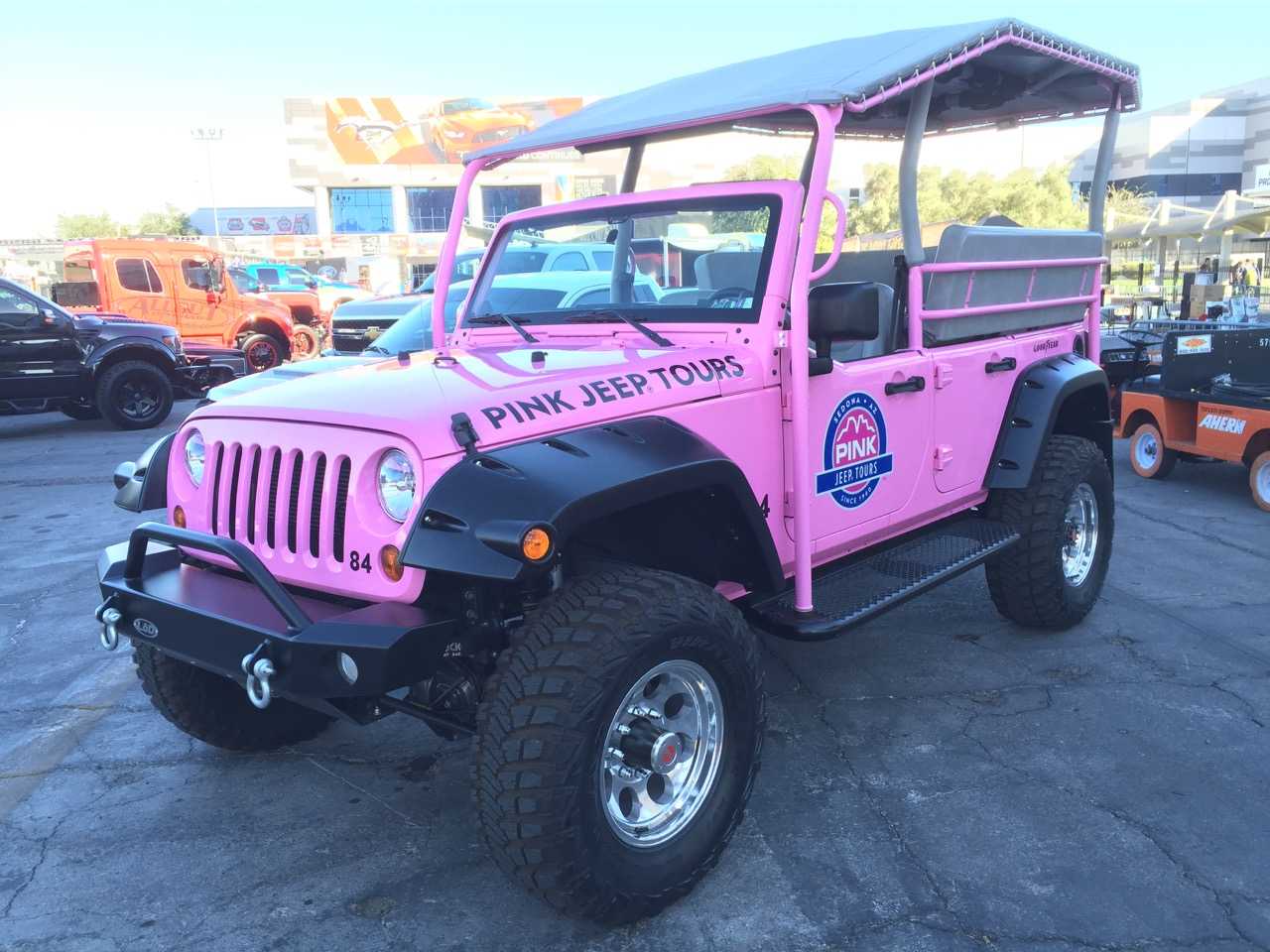 Pink Jeep Tours Wrangler | Quadratec