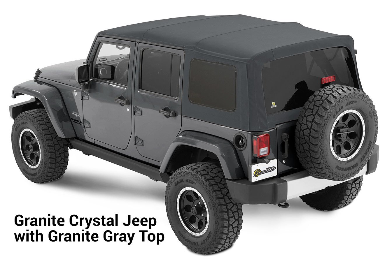 How To Choose A Colored Soft Top For Your Jeep Wrangler | Quadratec