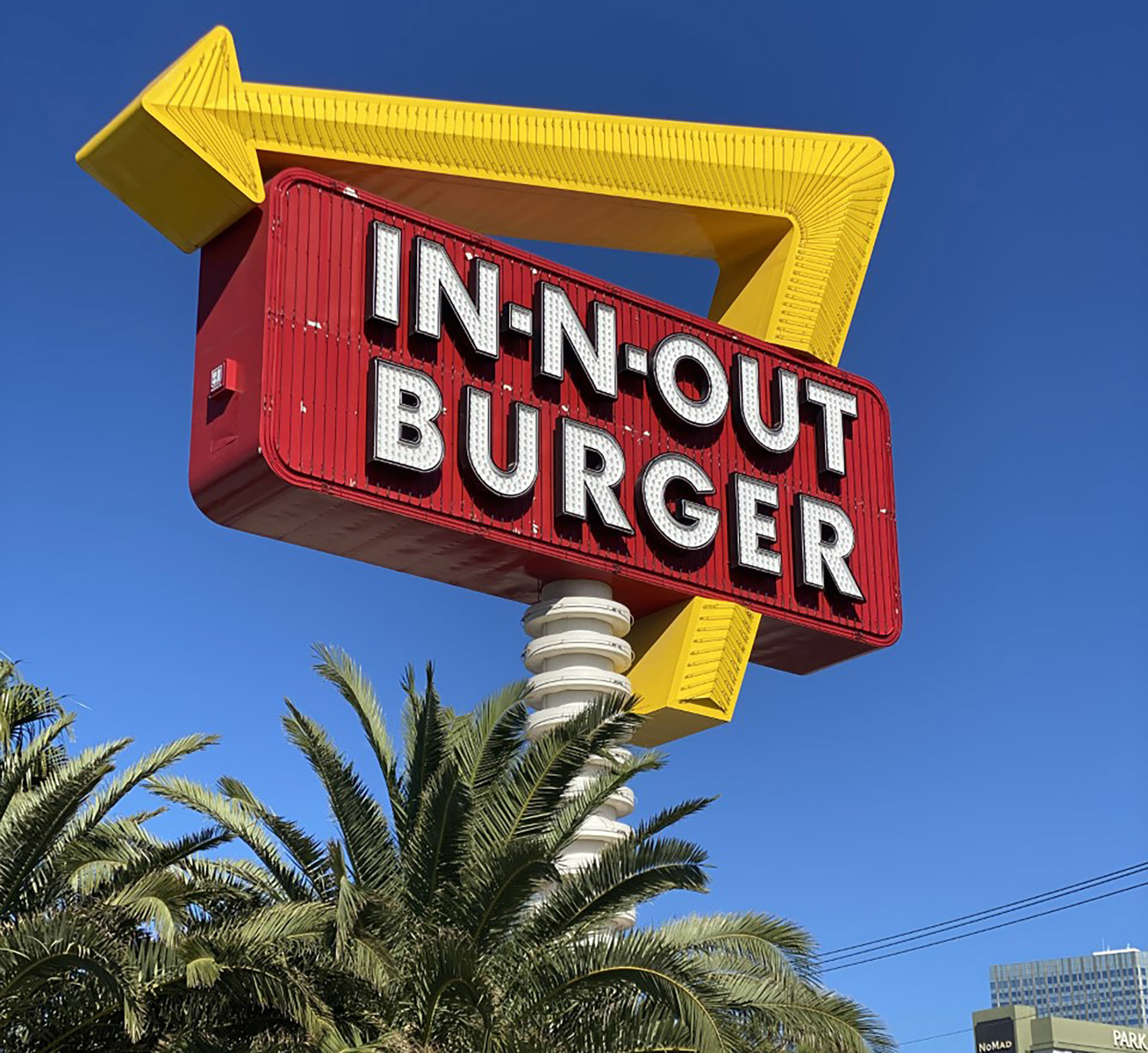 Day one at sema in n out burger quadratec