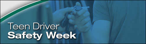 Teen Driver Safety Week: Smarter Teen Driving starts with Parents