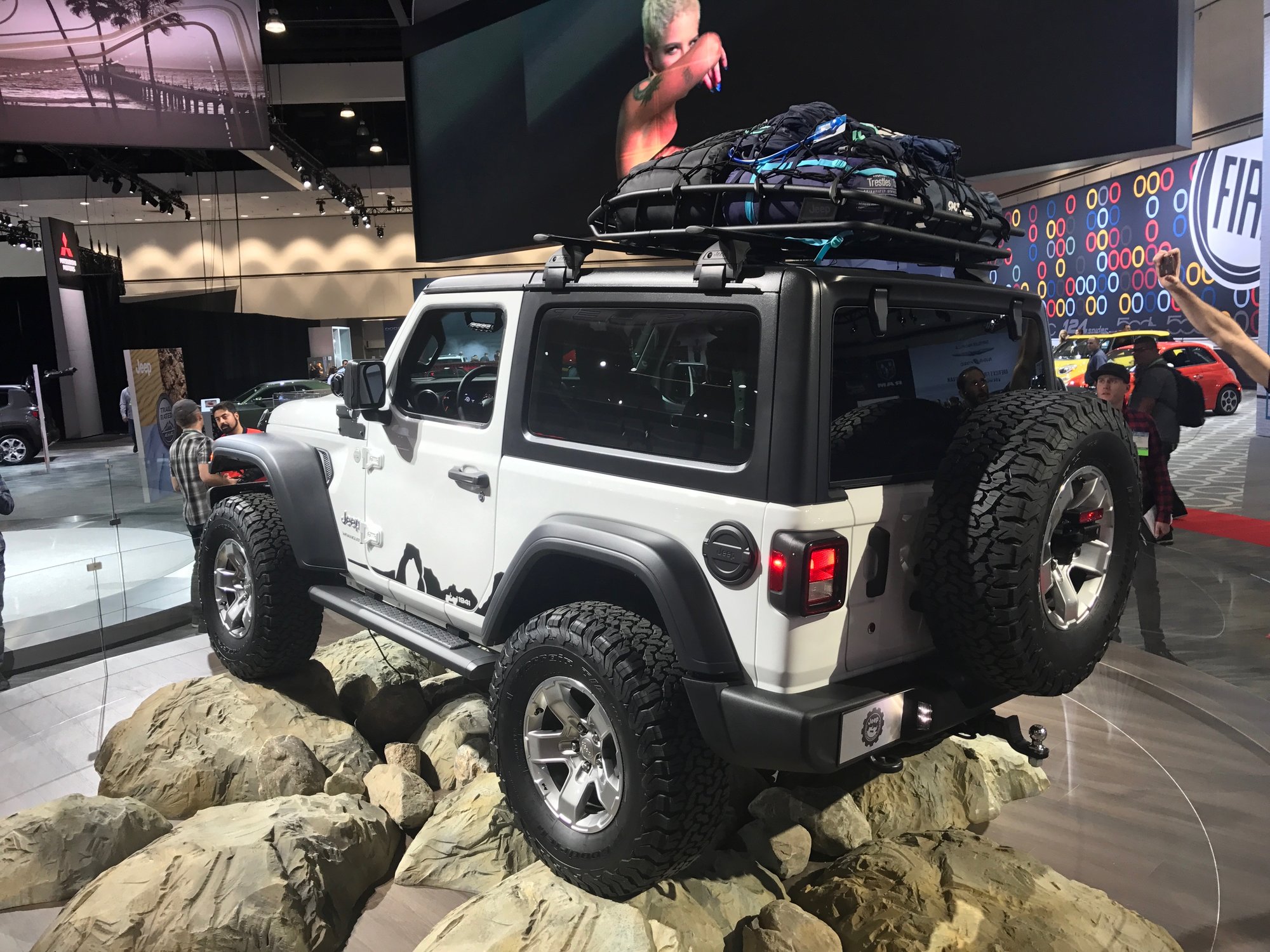 Mopar-modified 2018 Jeep Wrangler Sport at the 2017 LA ...