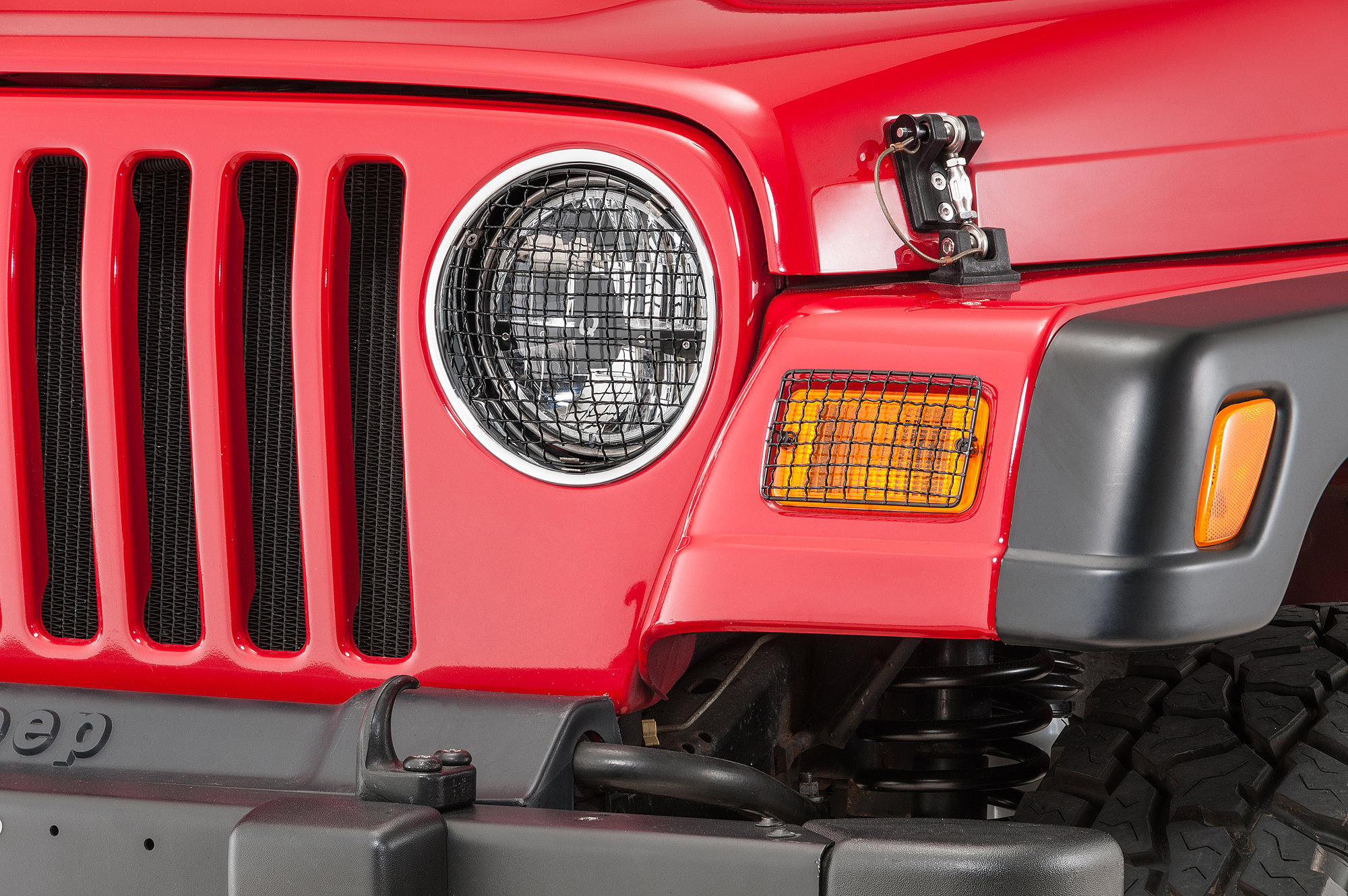 Arriba 30+ imagen jeep wrangler light guards