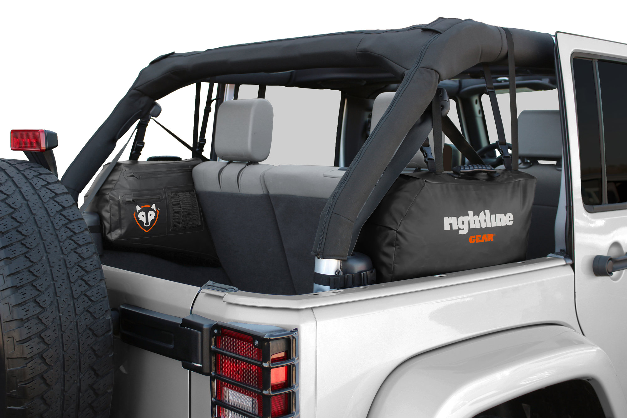 Rightline Gear 4x4 Side Storage Bags for 07-18 Jeep Wrangler Unlimited JK 4  door | Quadratec