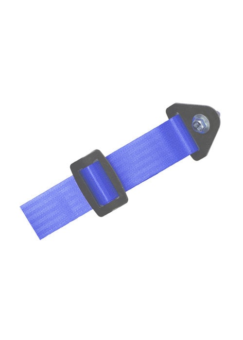 Corbeau Mustang 2-Inch 4-Point Bolt-In Harness Belt; Blue 44005B  (Universal; Some Adaptation May Be Required) - Free Shipping