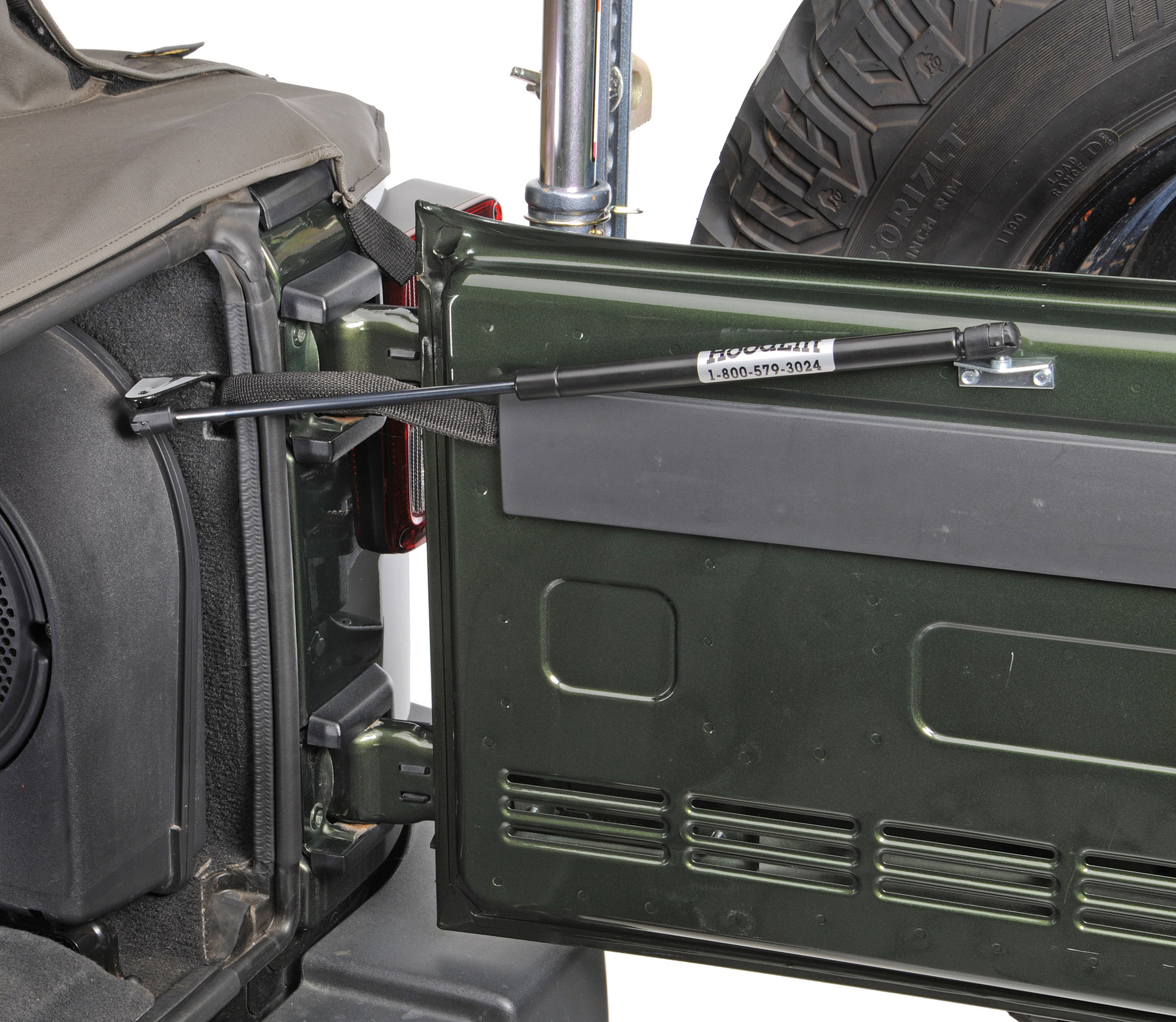 Warrior Products HL-93109 HoodLift Rear Tailgate Prop for 07-18 Jeep  Wrangler JK | Quadratec