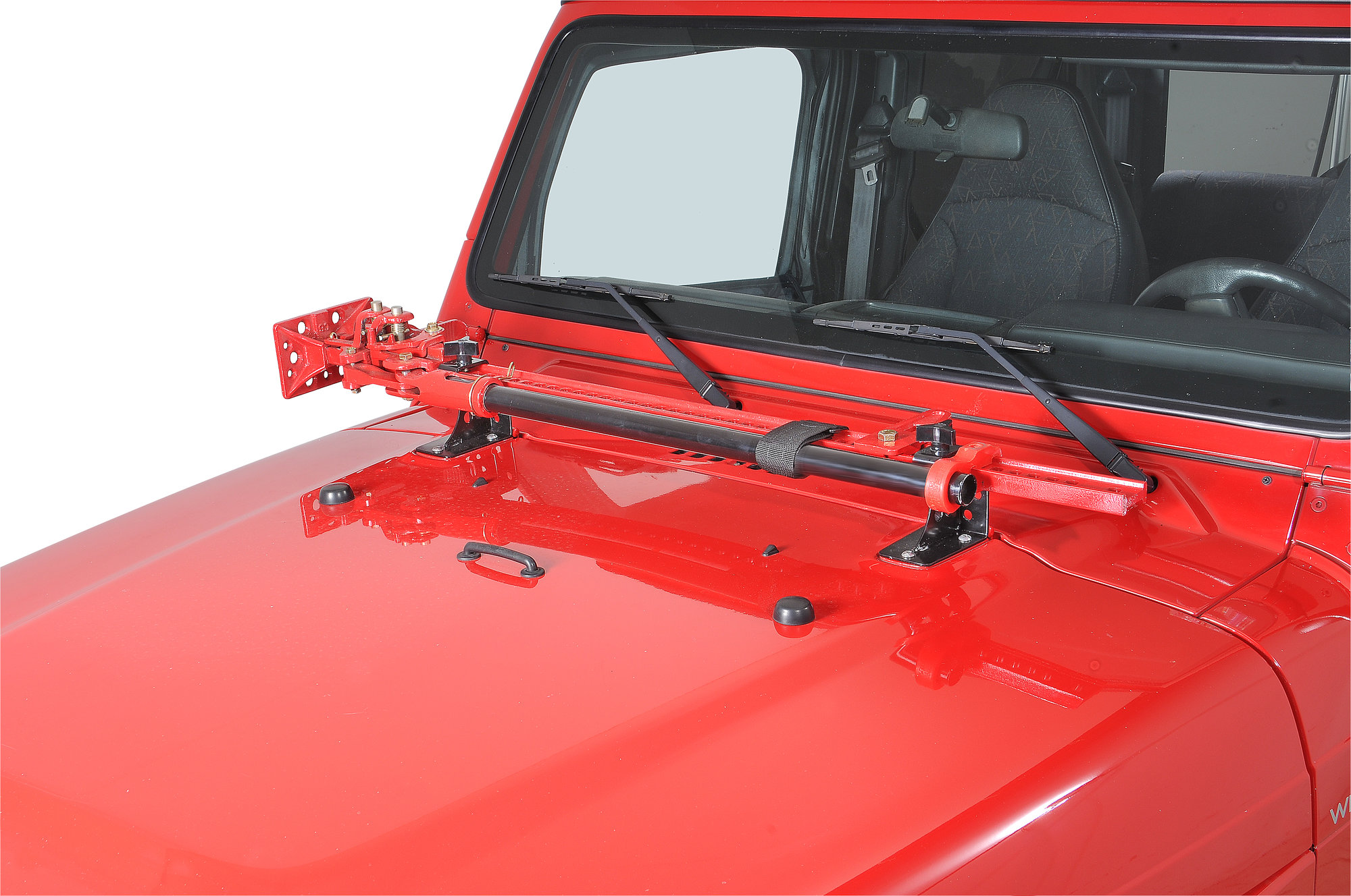 Warrior Products 1540 Hi-Lift Hood Mounting Kit for 97-06 Jeep Wrangler TJ  & Unlimited | Quadratec