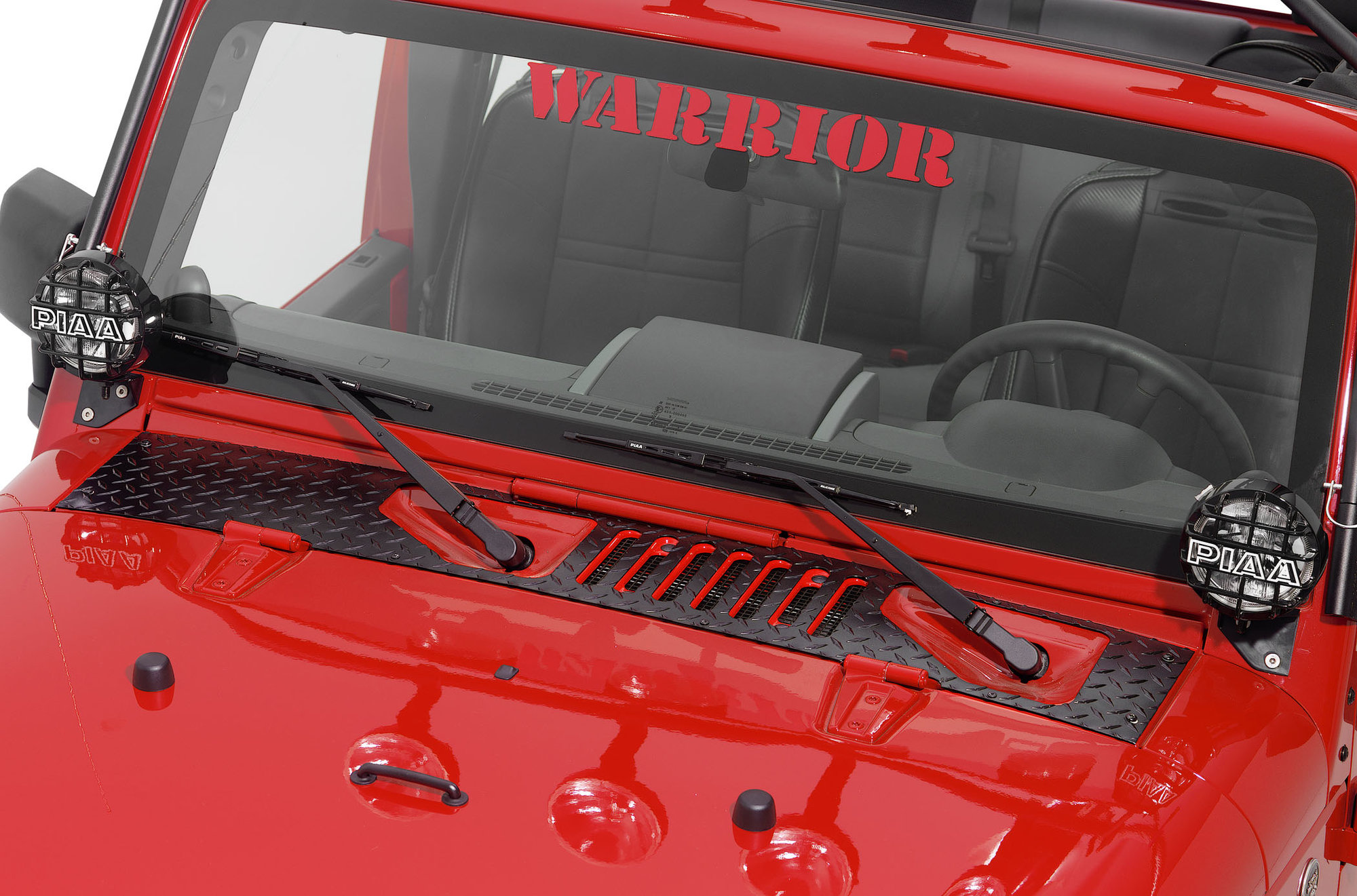 Warrior Products Cowling Cover for 07-18 Jeep Wrangler JK Quadratec