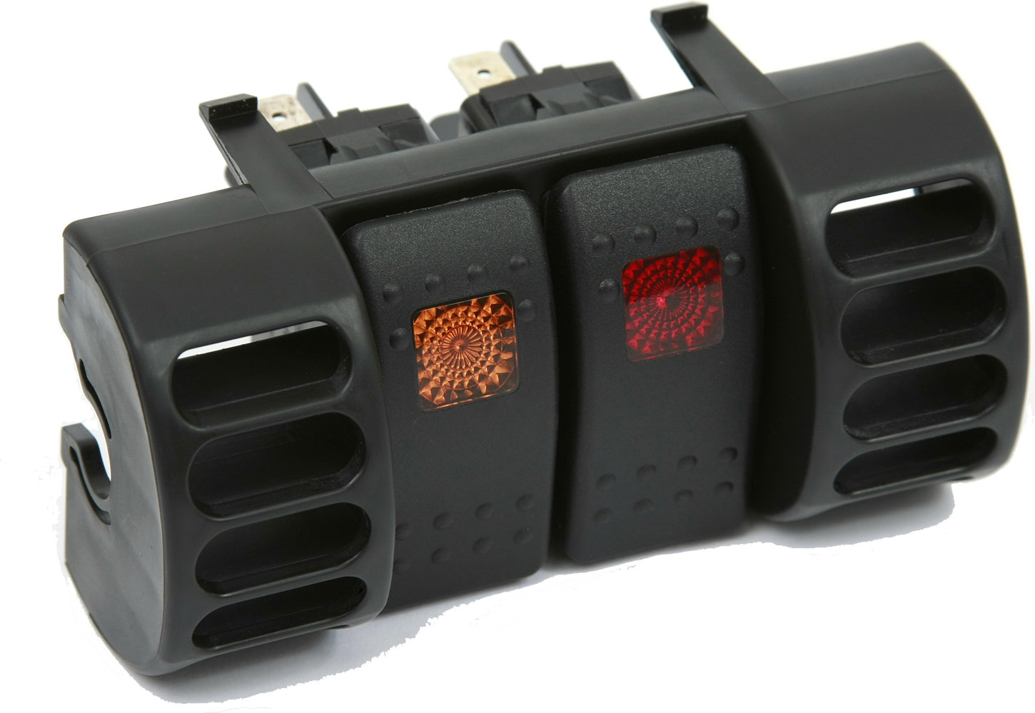 Daystar KJ71032 Vent Switch Panel in Black for 97-06 Jeep Wrangler TJ, TJ  Unlimited & Cherokee XJ | Quadratec