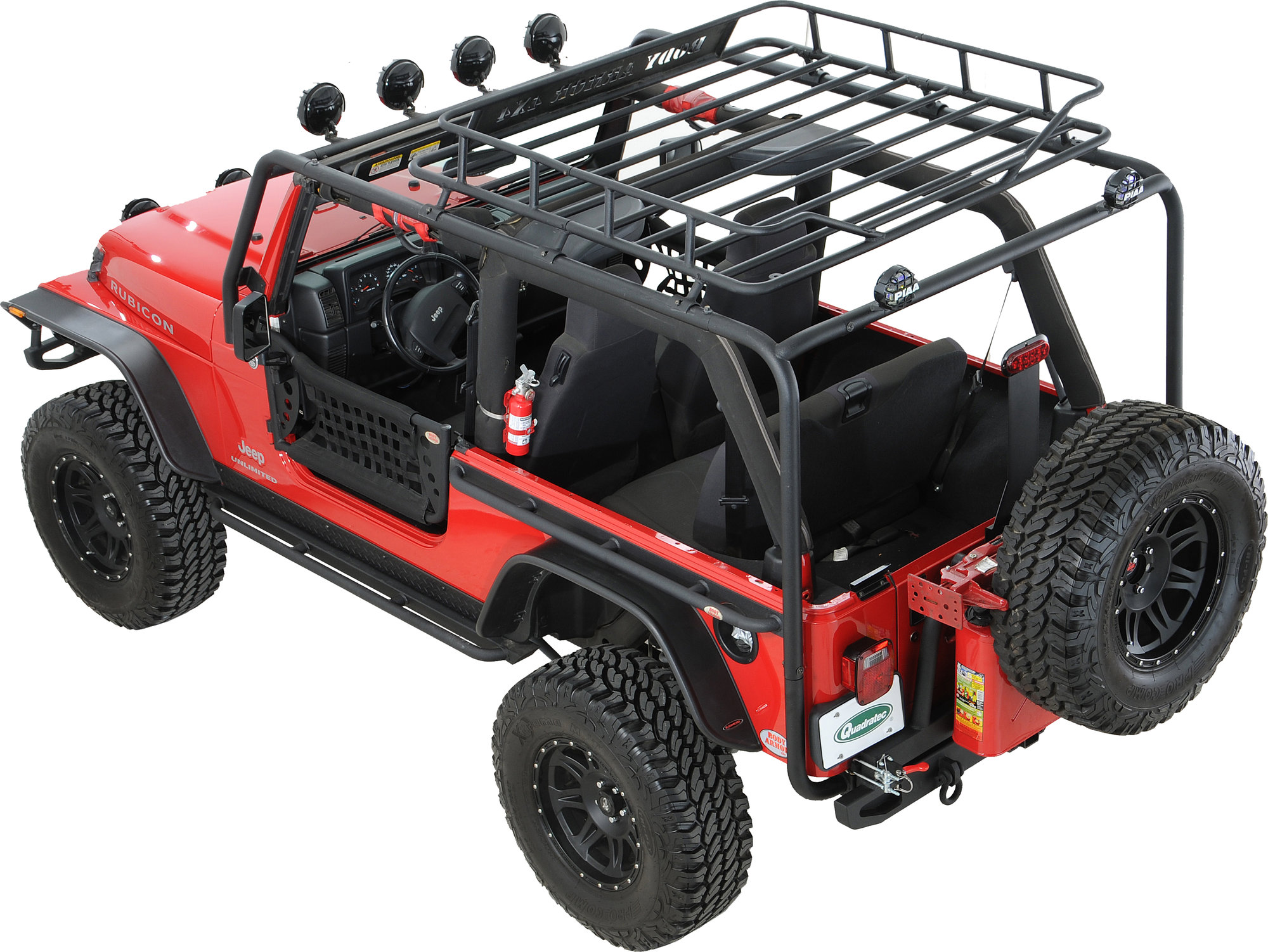 Body Armor TJ-6125 Roof Rack Base Kit for 97-06 Jeep Wrangler TJ | Quadratec