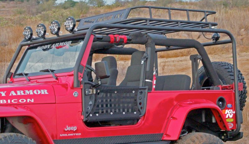 Body Armor TJ-6125 Roof Rack Base Kit for 97-06 Jeep Wrangler TJ | Quadratec