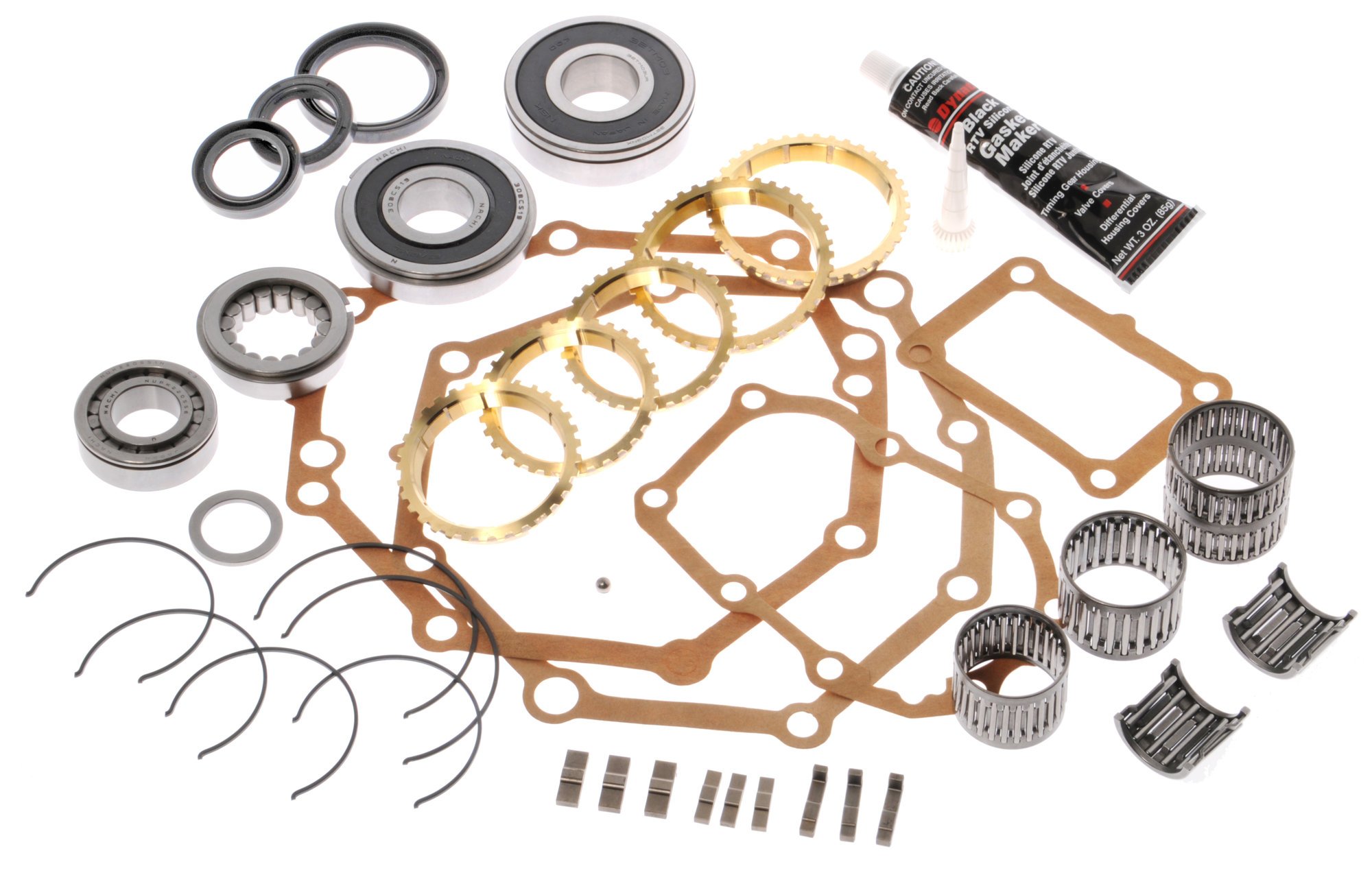 Crown Automotive AX4E/AX5E-MASKIT Transmission Master Rebuild Kit with  Gaskets & Seals for 87-88 Jeep Wrangler YJ with AX-5 5 Speed Transmission |  Quadratec
