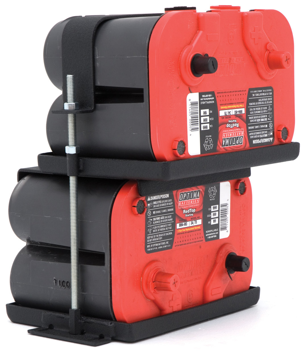 Smittybilt 2800 Dual Battery Tray for 9706 Jeep Wrangler TJ