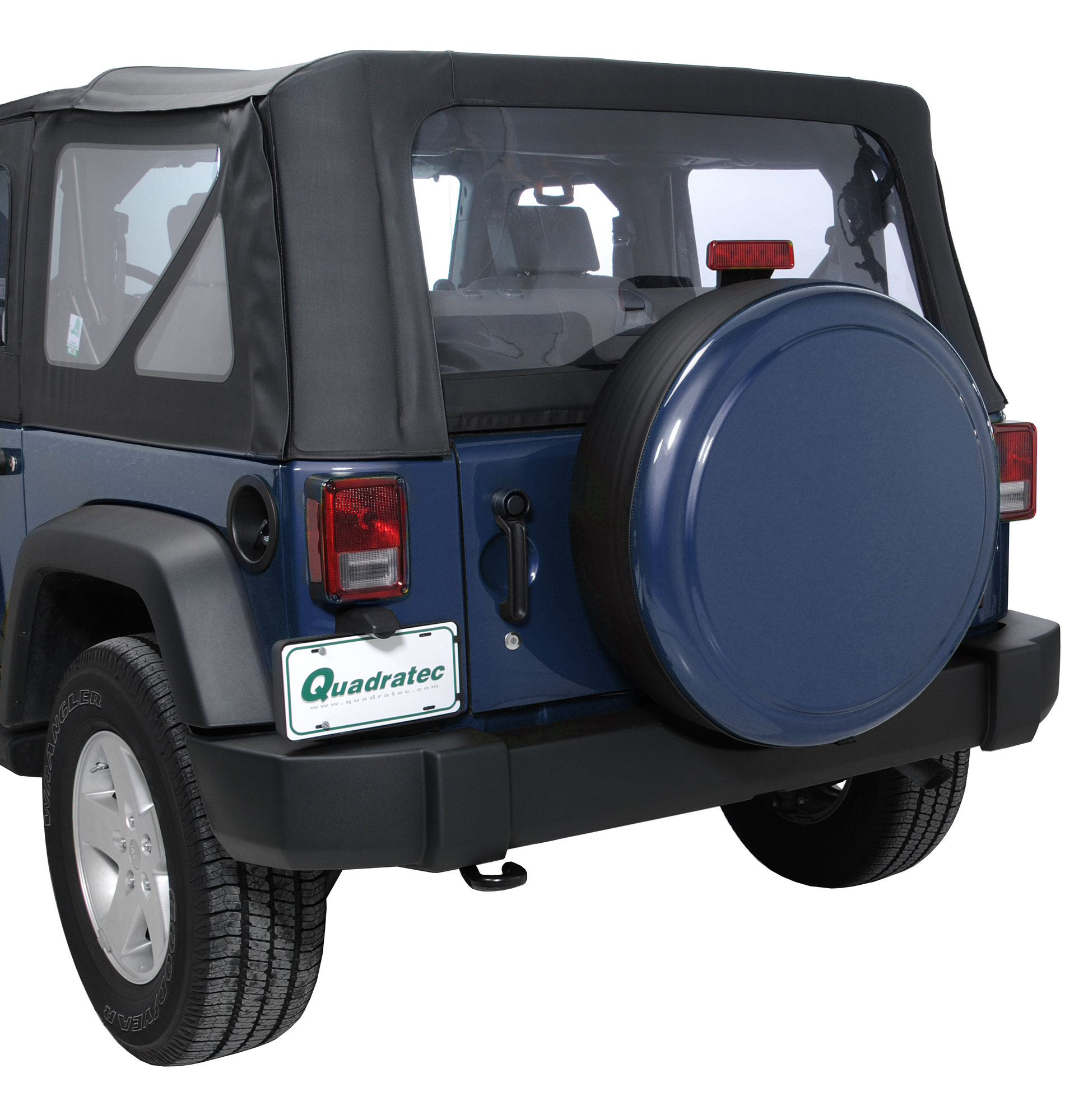 Boomerang Enterprises Painted Rigid Tire Cover for 07-18 Jeep Wrangler JK |  Quadratec