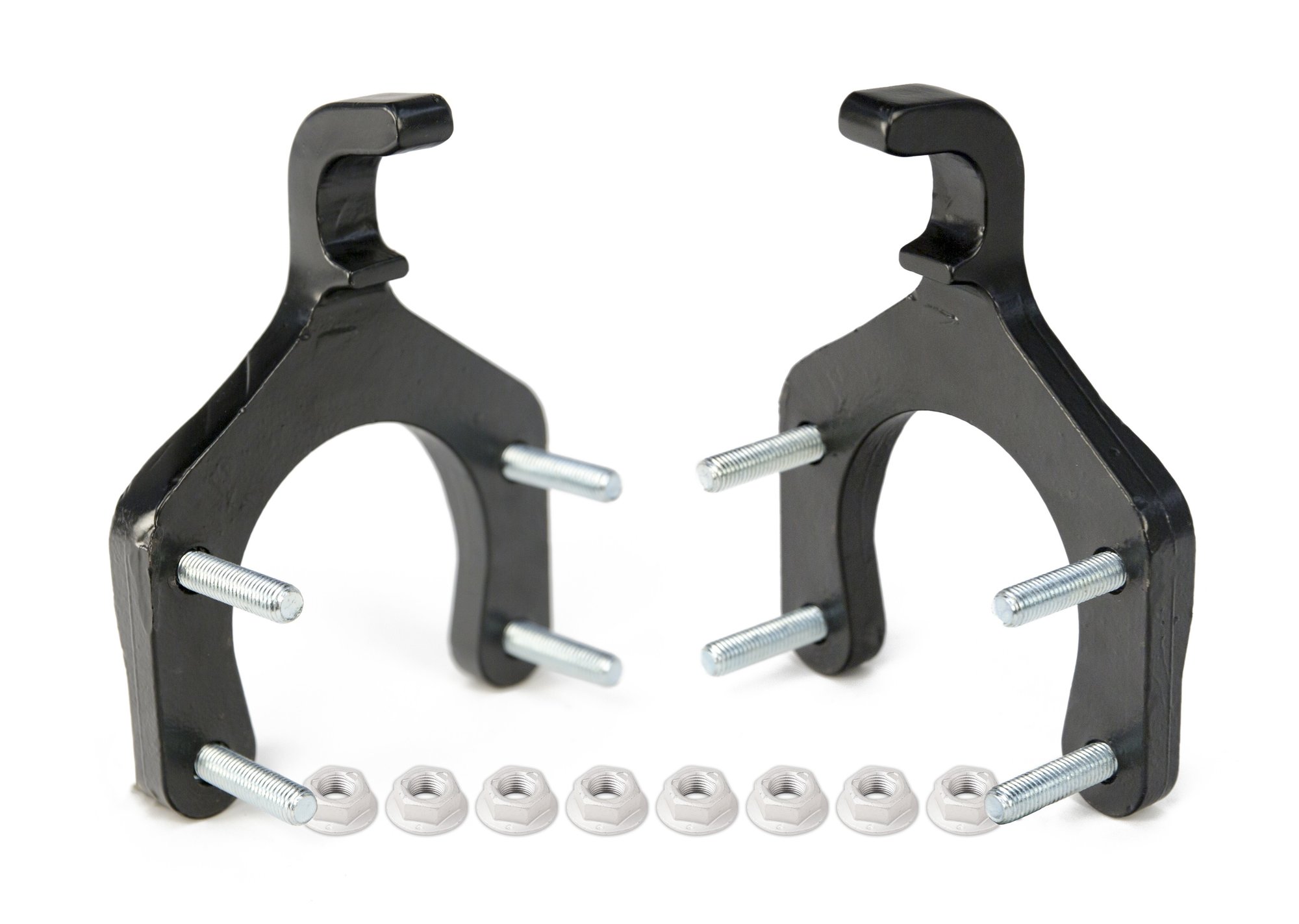 OMIX 11236.11 Black Tow Hook Kit for 0718 Jeep Wrangler JK Quadratec