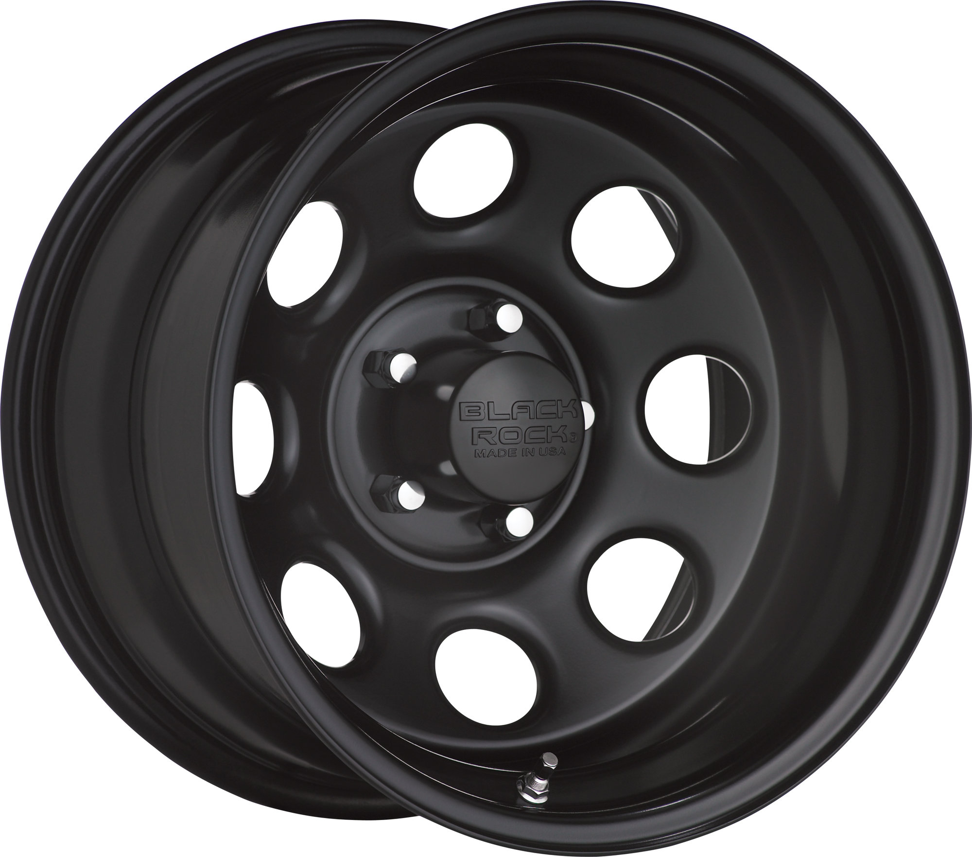 Black Rock Series 997 Type 8 Wheel for 99-18 Jeep Vehicles with 5x5 Bolt  Pattern | Quadratec