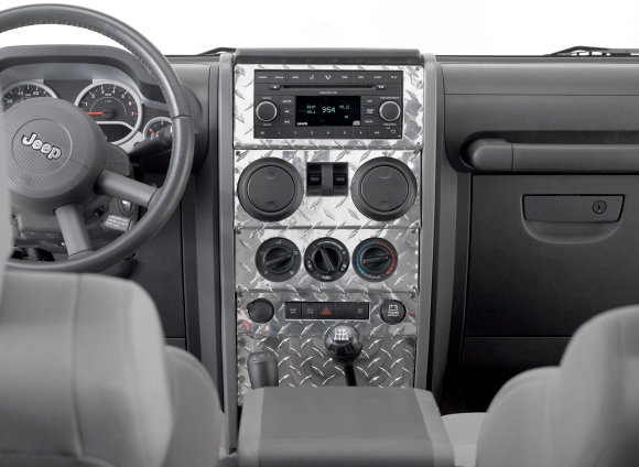 Warrior Products Dash Panel Overlay for 07-08 Jeep Wrangler JK 2 Door with  Power Windows | Quadratec