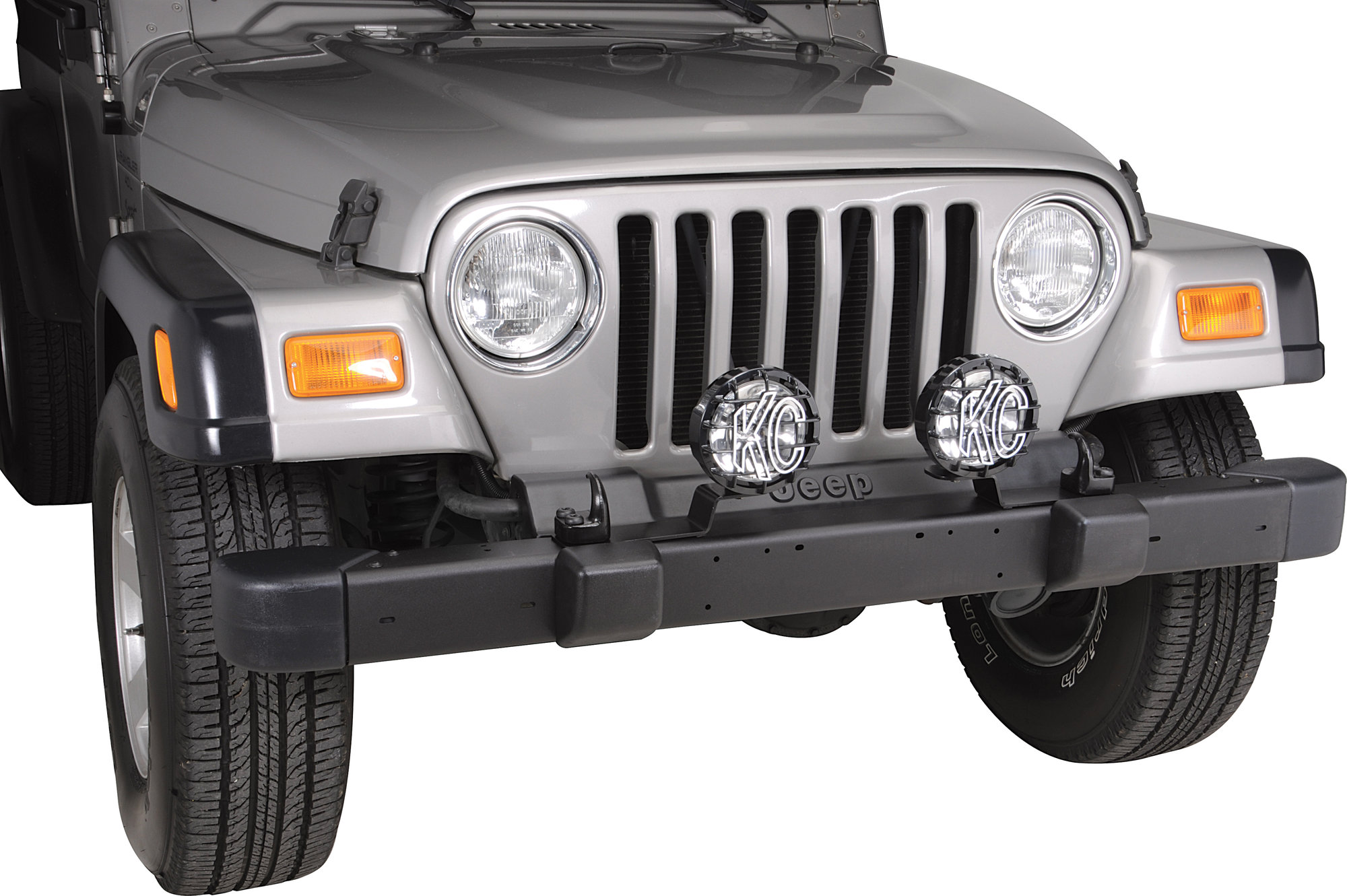 Quadratec Auxiliary Light Mount Brackets for 9706 Jeep Wrangler TJ