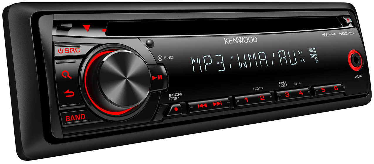iVault with Kenwood KDC-152 Stereo & Complete Wiring for 97-06 Jeep