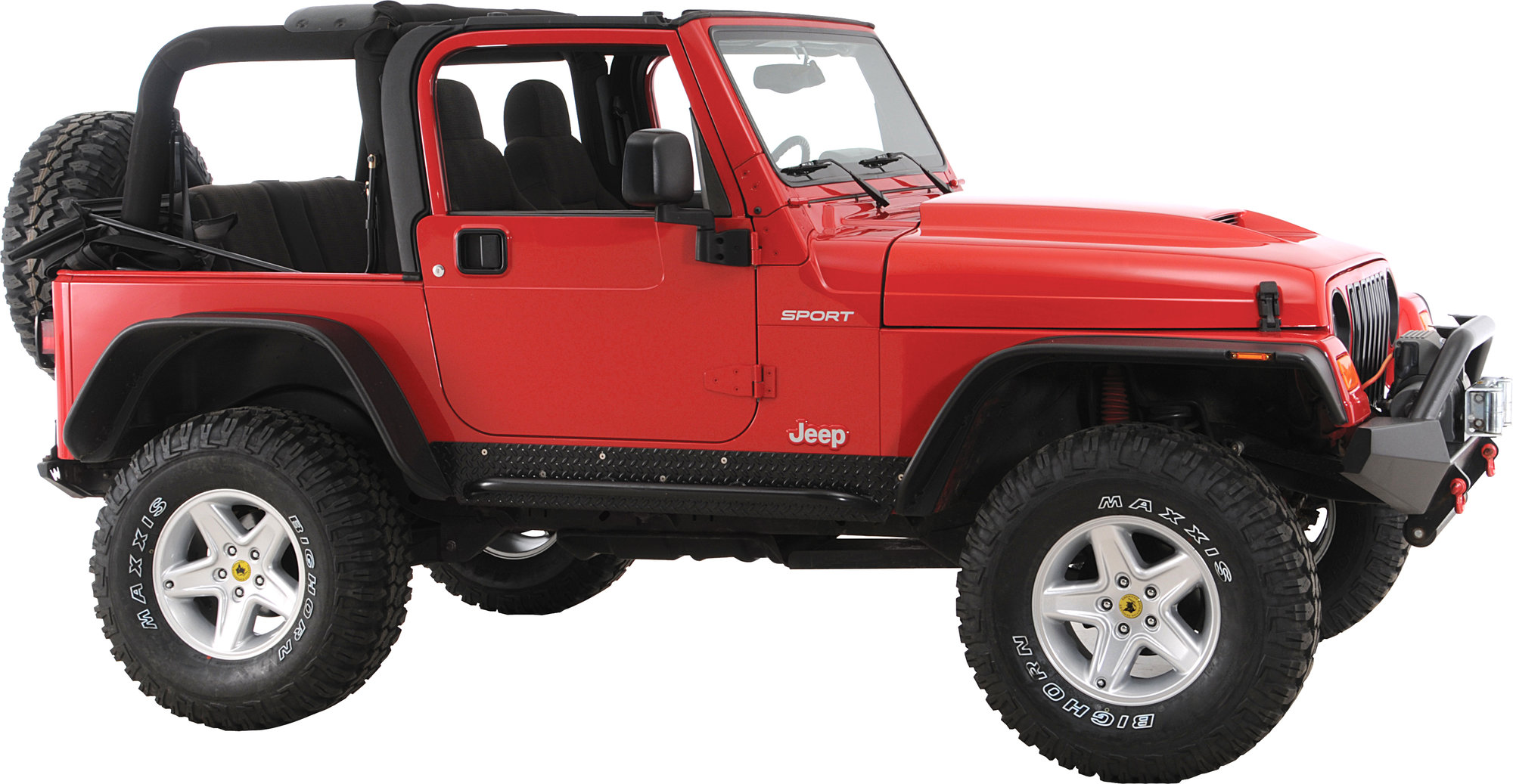 Cervini's Auto Design Ram Air Fiberglass Hood in Factory Match Paint (Top  Only) for 97-06 Jeep Wrangler TJ & Unlimited | Quadratec