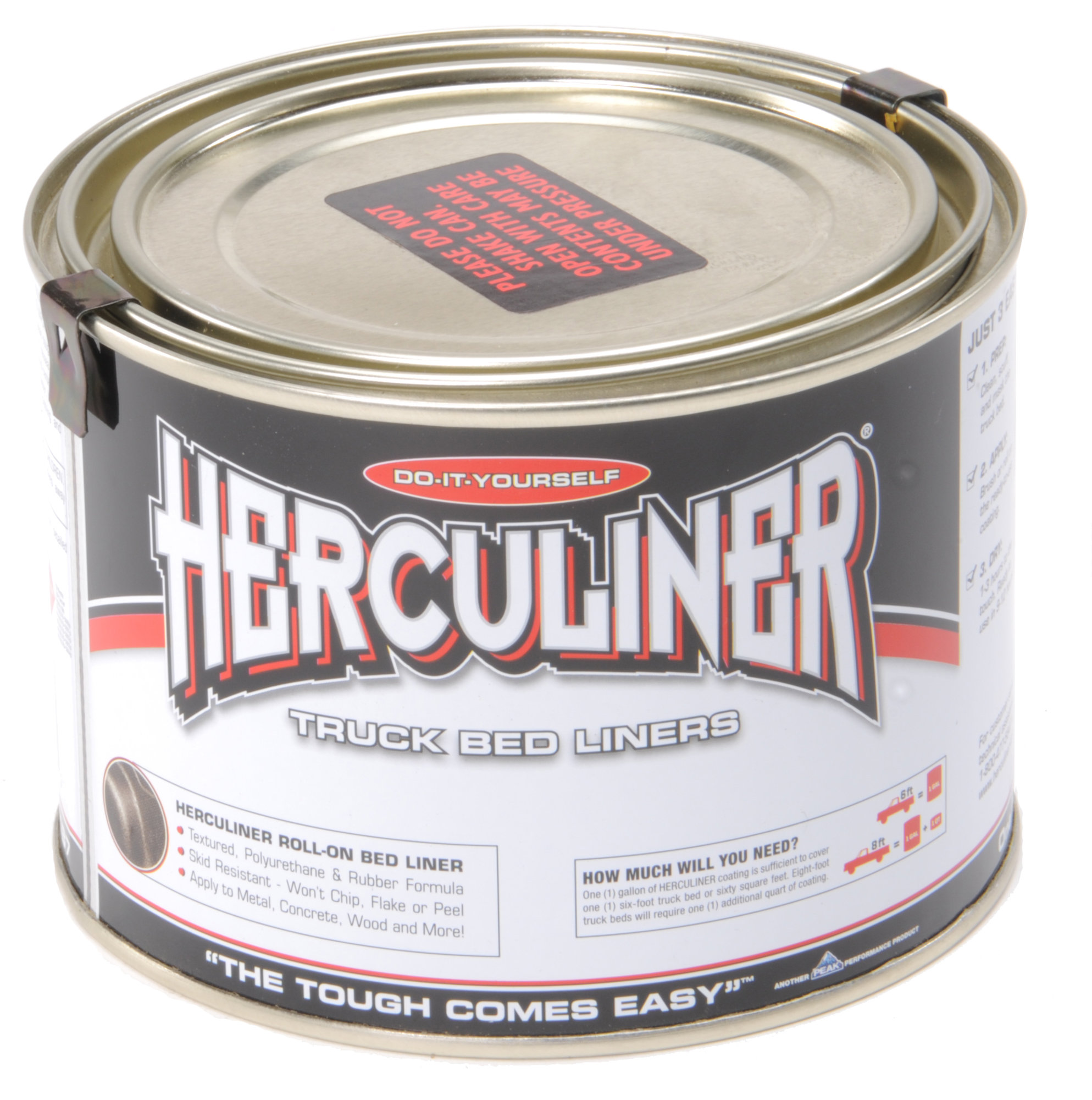 Herculiner HCL1B78 Quart in Black Quadratec
