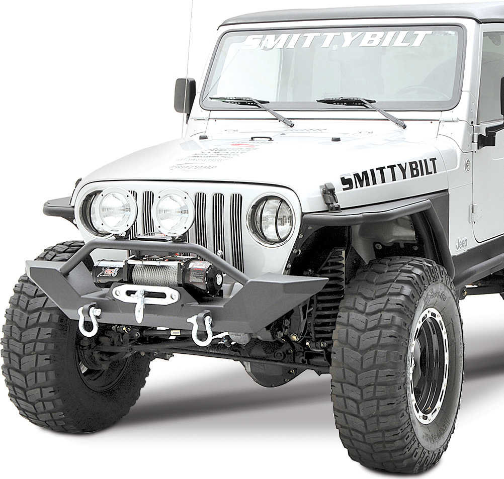 Smittybilt Front XRC Bumper with Quadratec 3