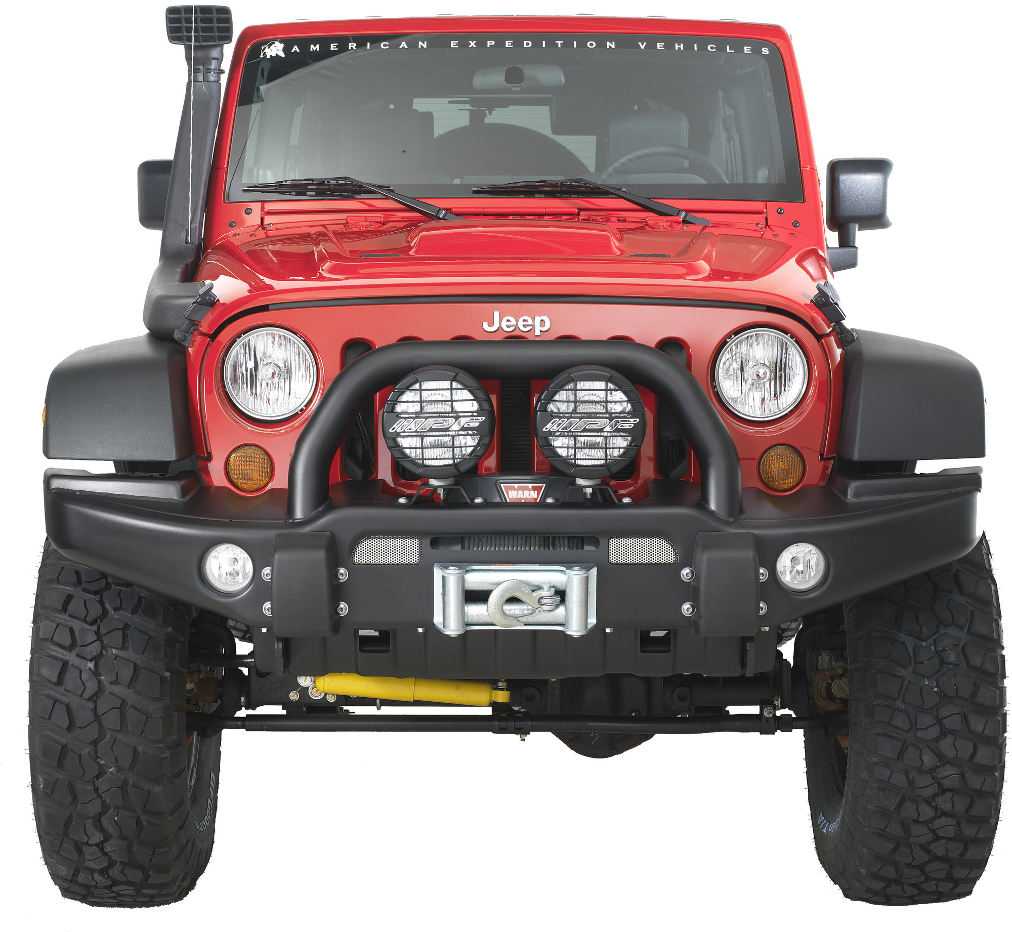 AEV 10305055AD Front Premium Bumper for 07-18 Jeep Wrangler JK | Quadratec