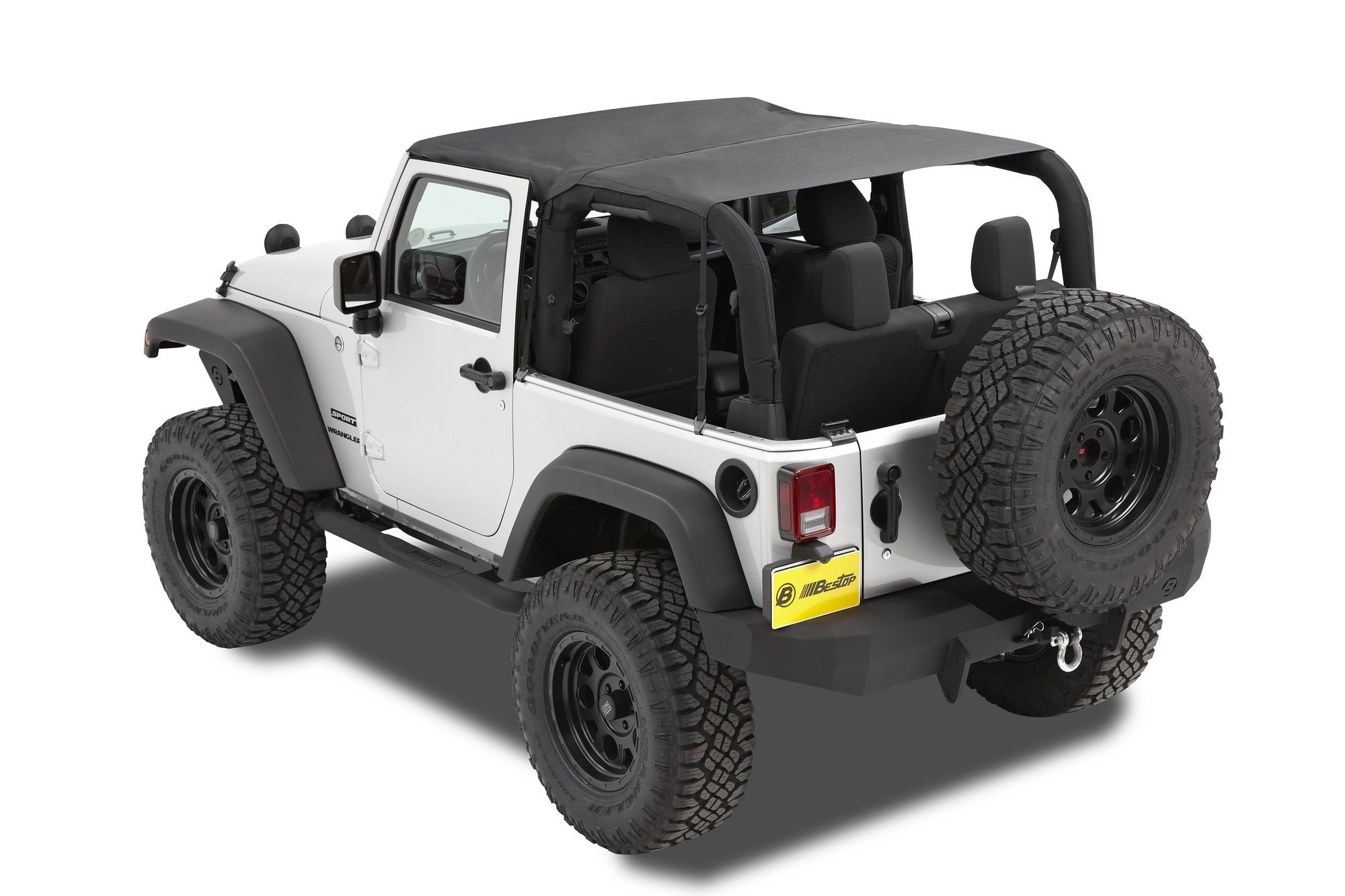 Bikini top for 4 door jeep wrangler