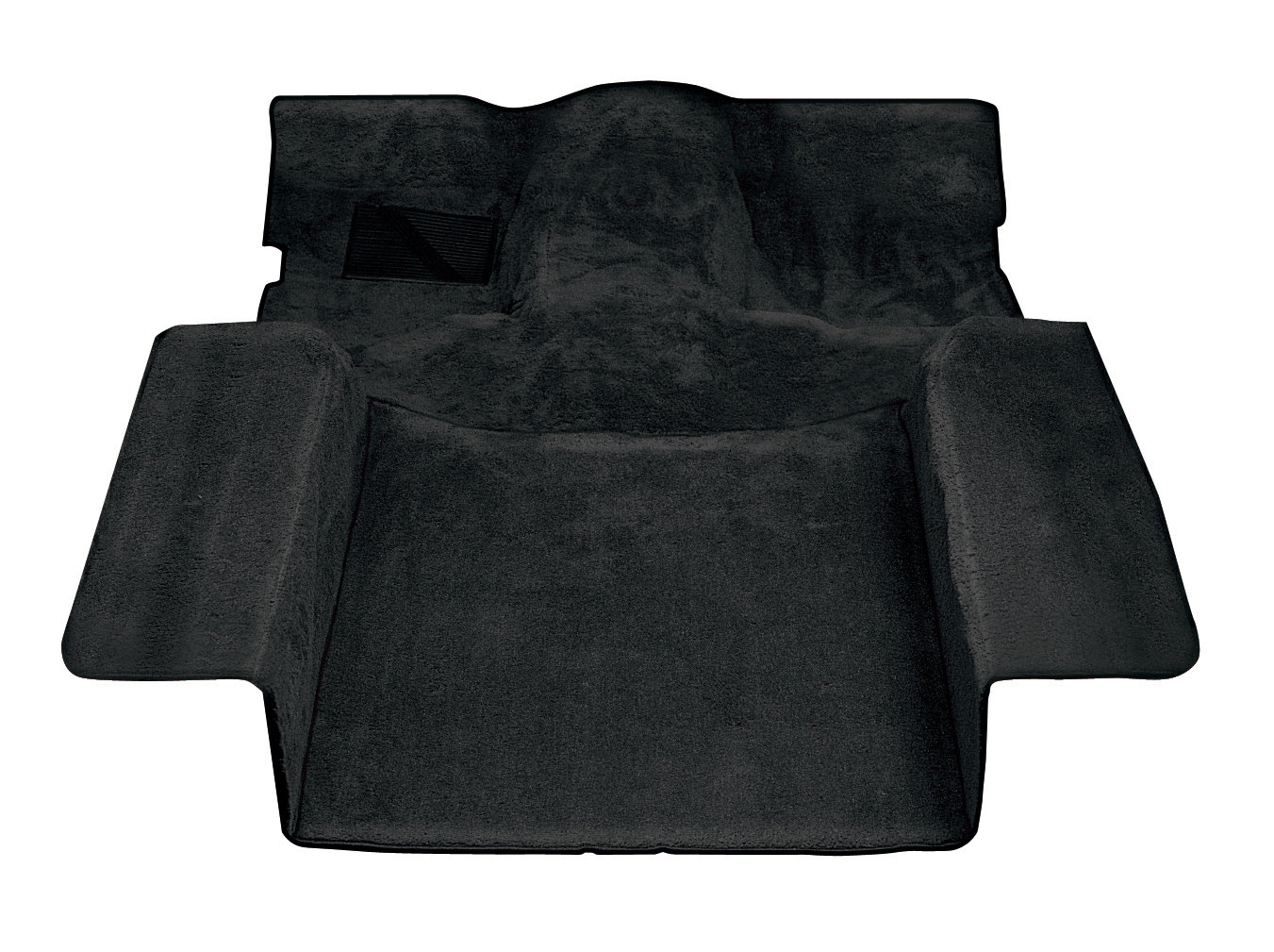 8078-Dark Grey Plush Cut Pile With Crossmember Passenger Area Only 1997 to 2002 Jeep Cherokee Carpet Custom Molded Replacement Kit