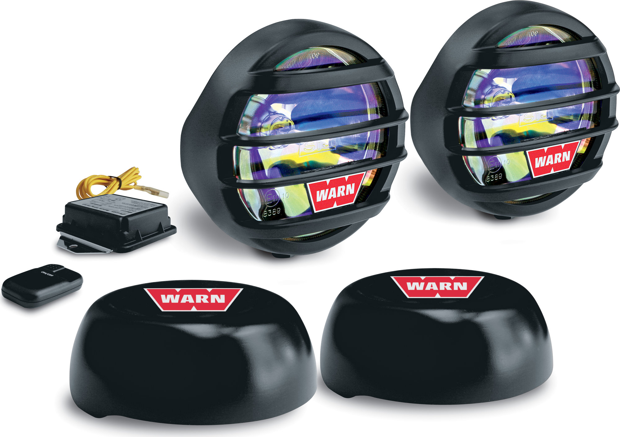 WARN 6.5" Wireless Fog Light Kit Quadratec