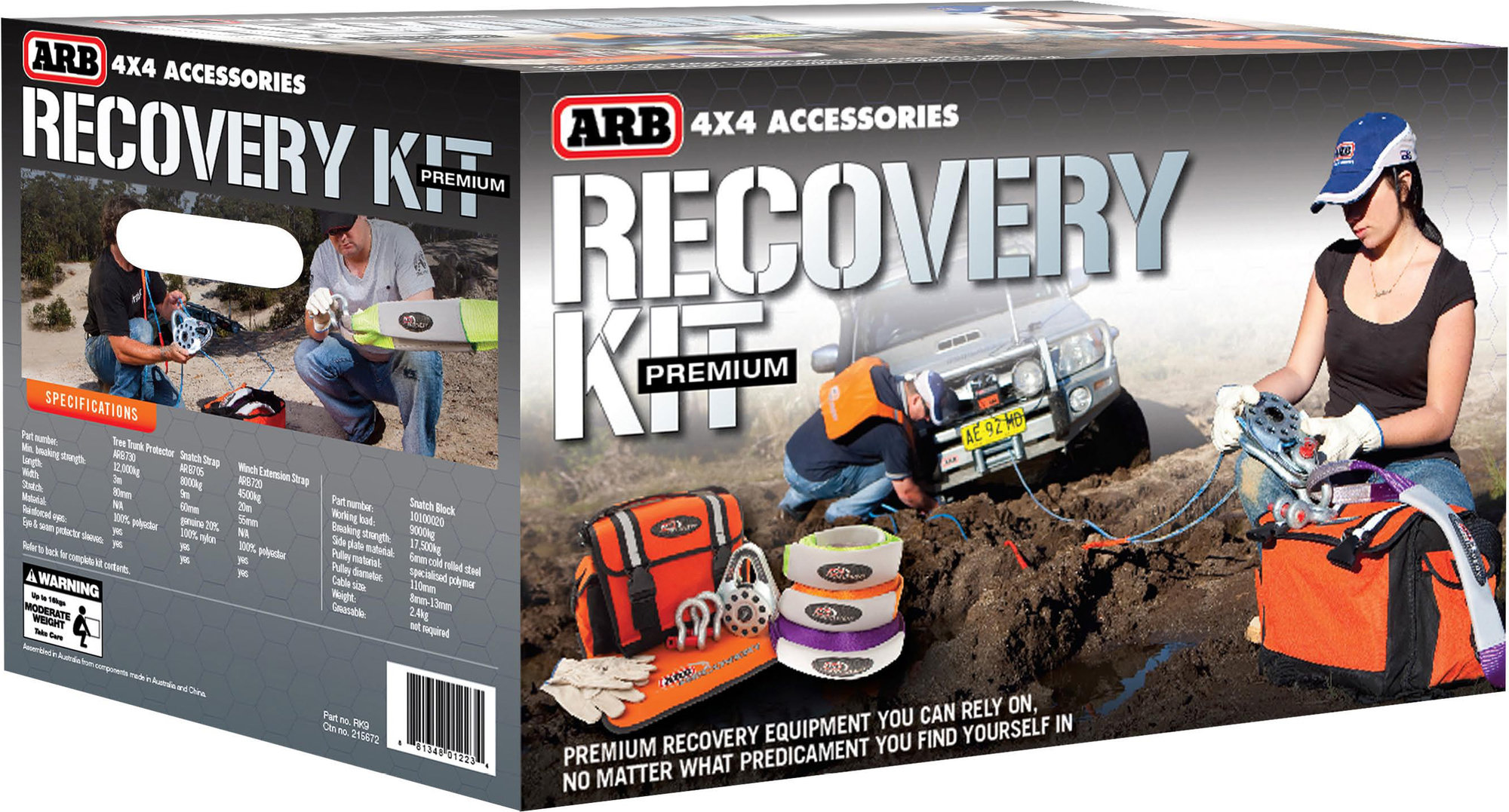 ARB RK9A Premium Recovery Kit