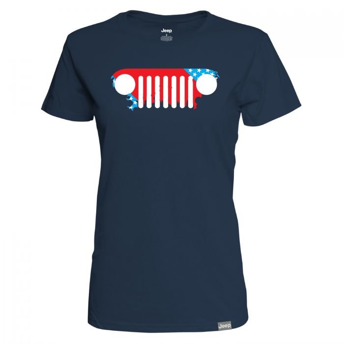 Mopar Women S Jeep Grille Logo T Shirt Quadratec