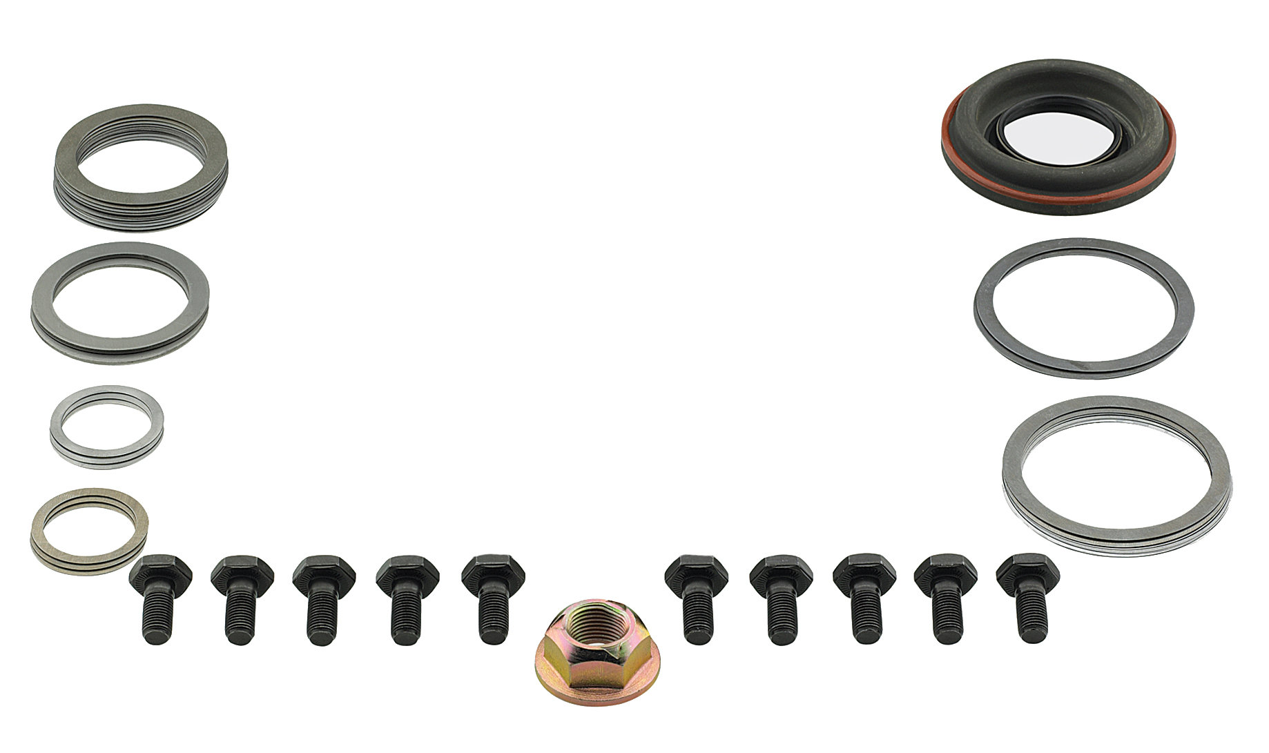 G2 Axle & Gear 252052 Standard Ring and Pinion Installation Kit for 07