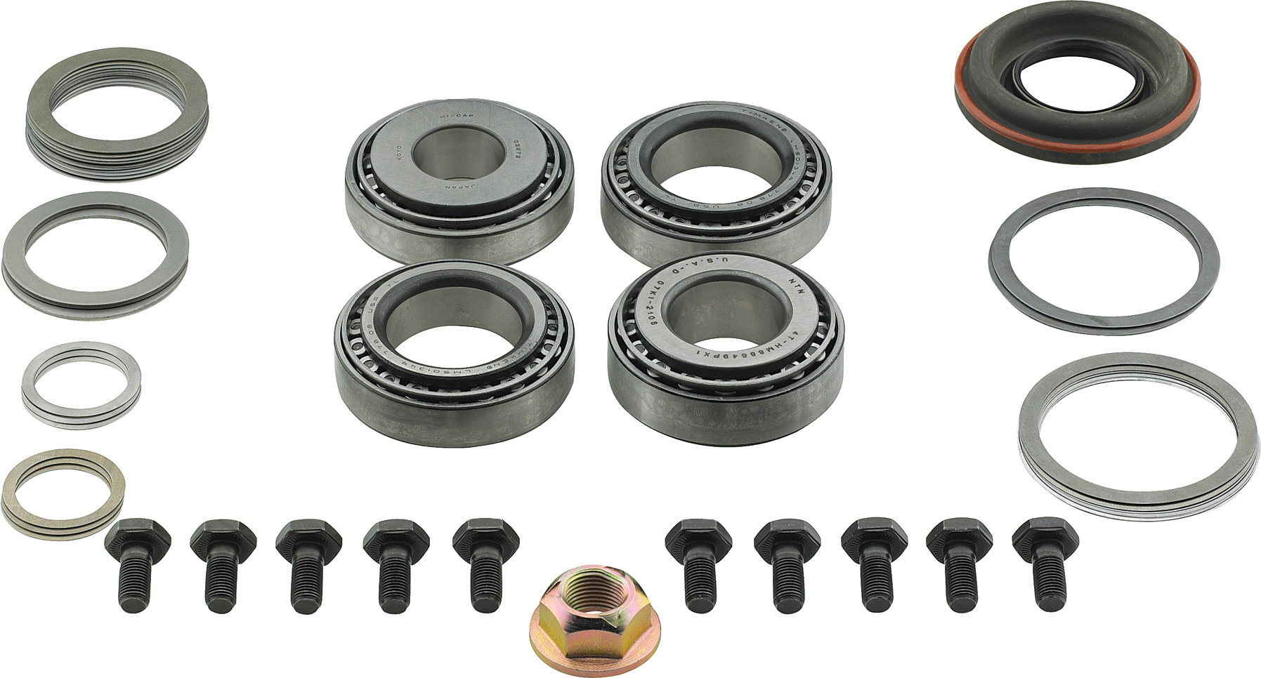 G2 Axle & Gear 352033A Master Ring and Pinion Installation Kit for 96