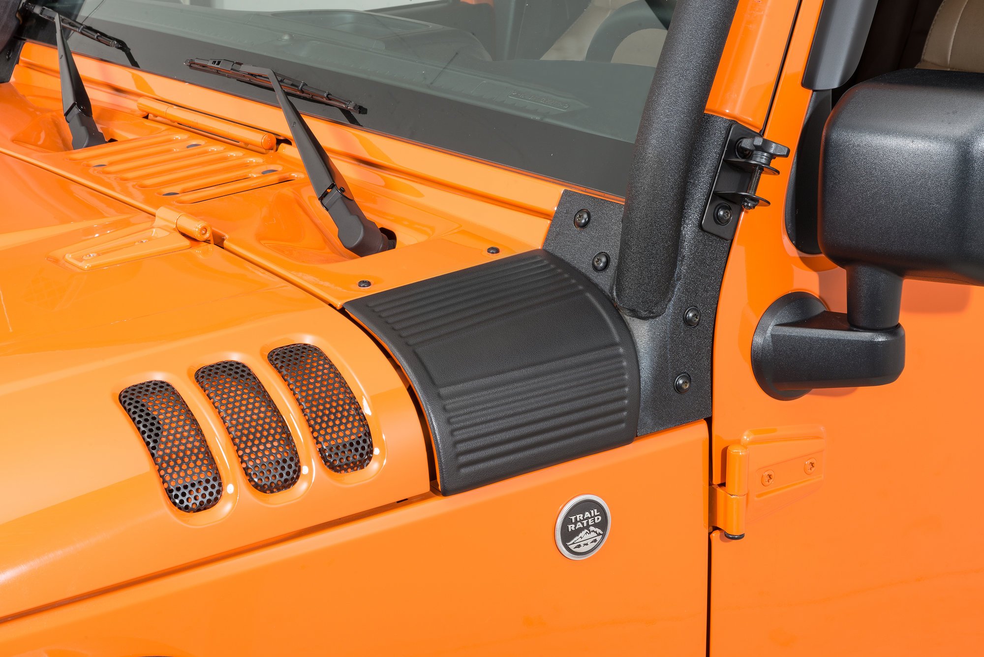 Rugged Ridge  Cowl Body Armor for 07-18 Jeep Wrangler JK | Quadratec