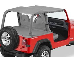 Bestop Safari Bikini Tops for 92-95 Jeep Wrangler YJ | Quadratec