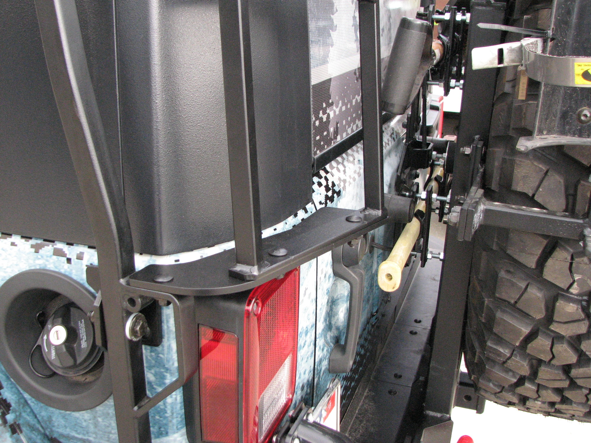 Jeep jk ladder clearance