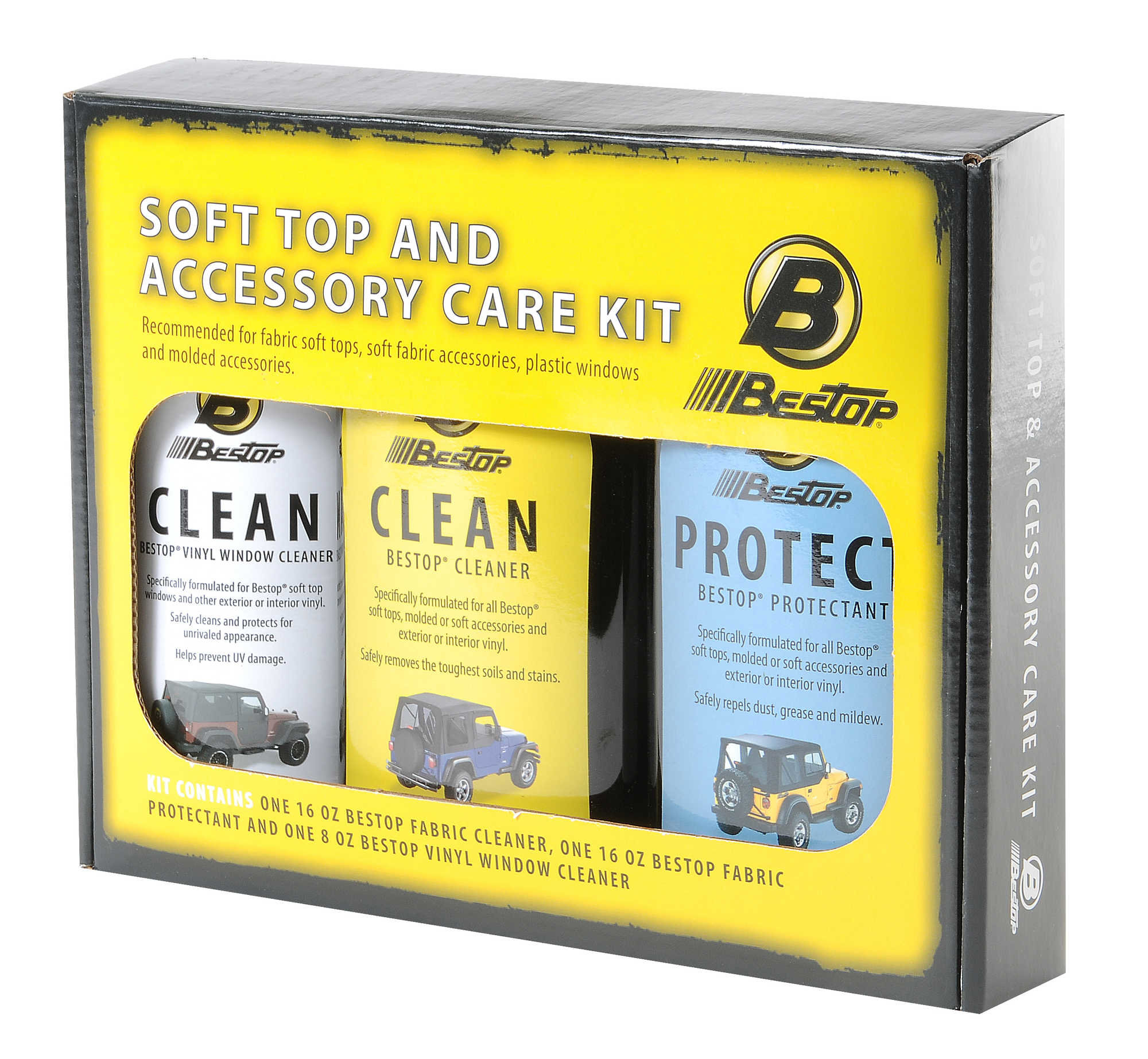 VINYL SOFT TOP CLEANER & PROTECTANT KIT