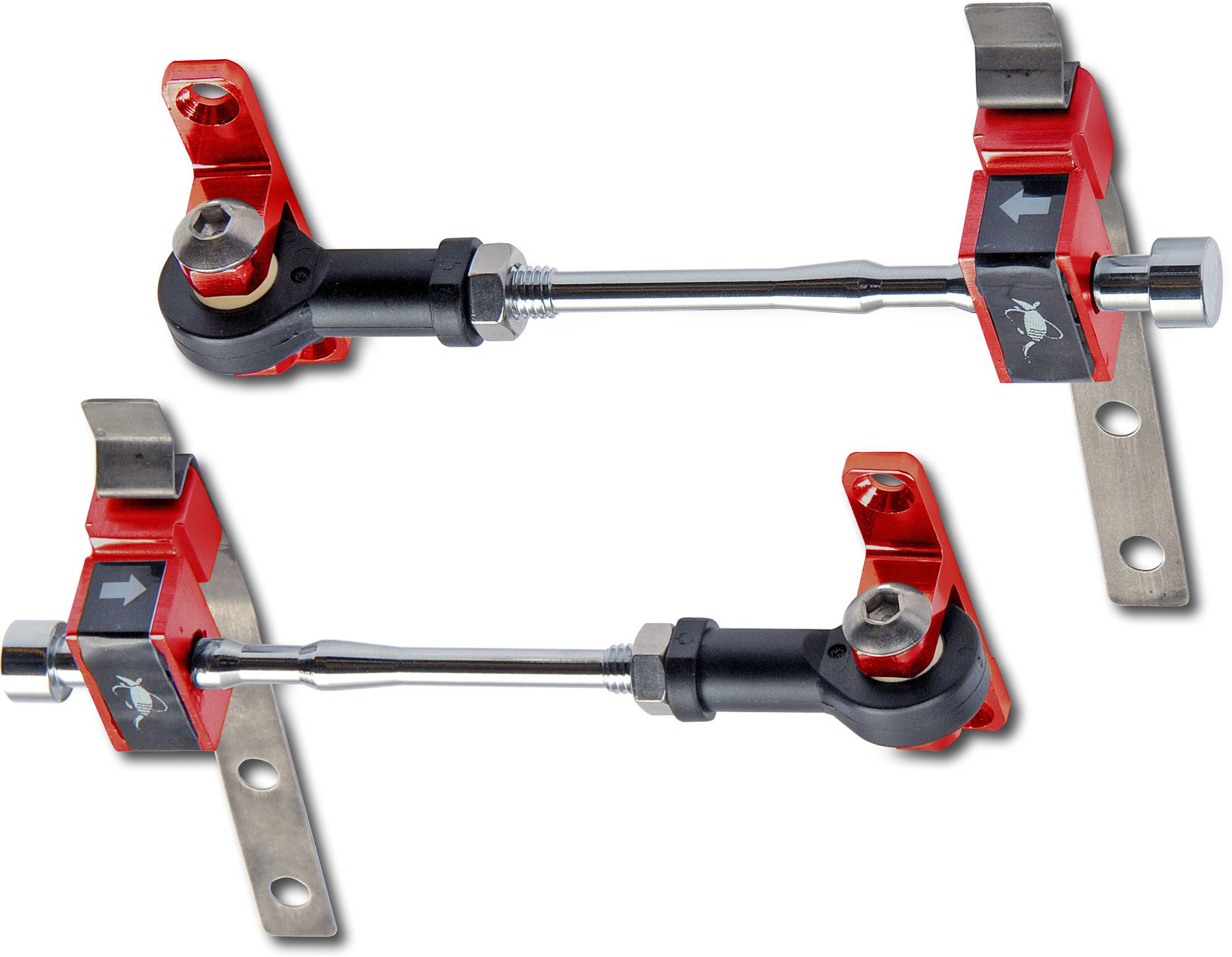 Armadillo Billet Mechanical Door Stops for 8706 Jeep Wrangler YJ, TJ