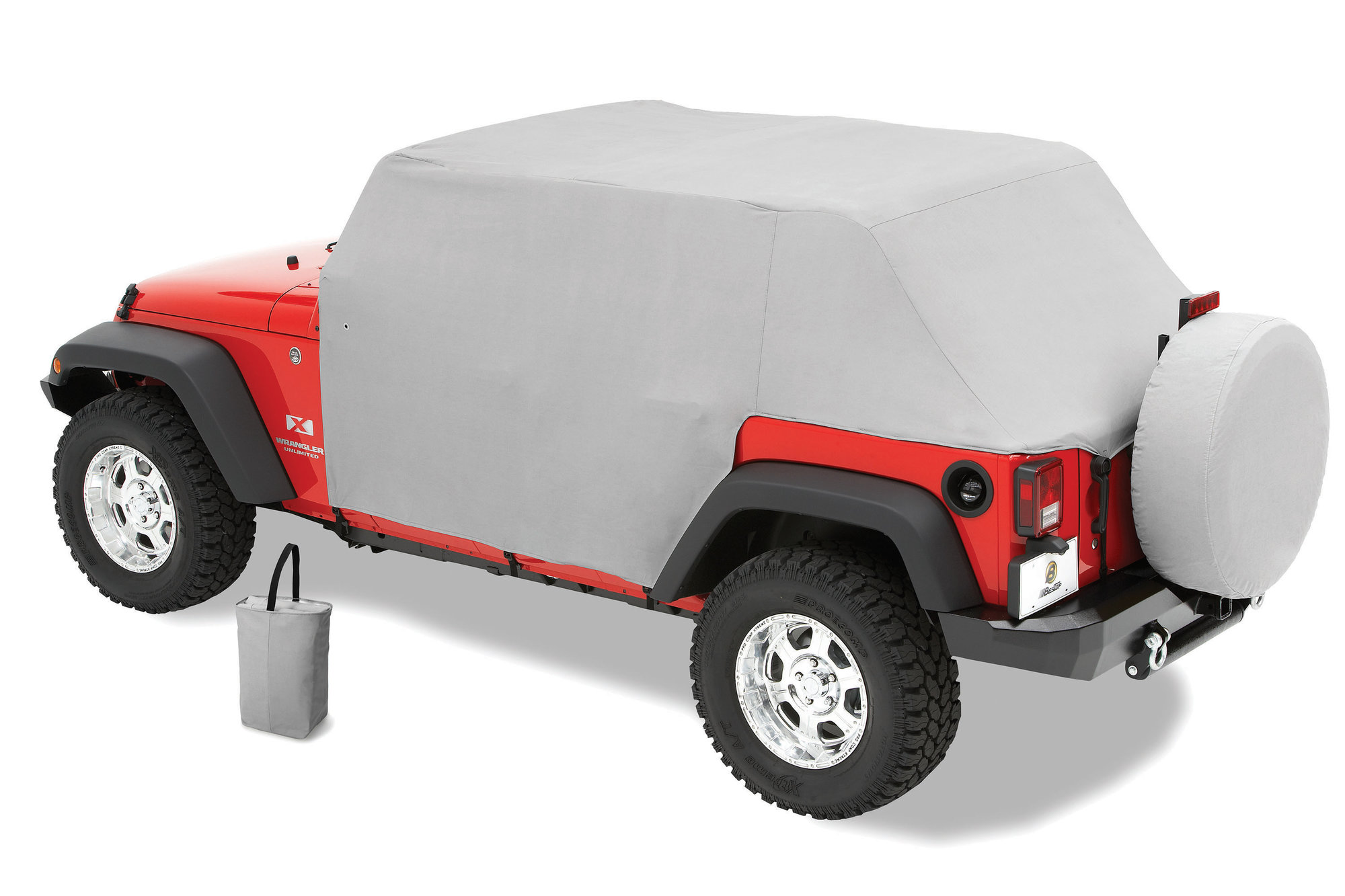 Pavement Ends 4173109 Canopy Cover in Gray for 07-18 Jeep Wrangler ...