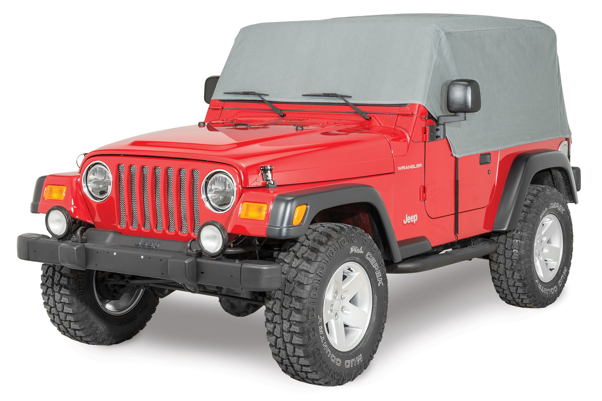 Rampage Products 1261 RMP 4 Layer Cab Cover for 92-06 Jeep Wrangler YJ & TJ  | Quadratec