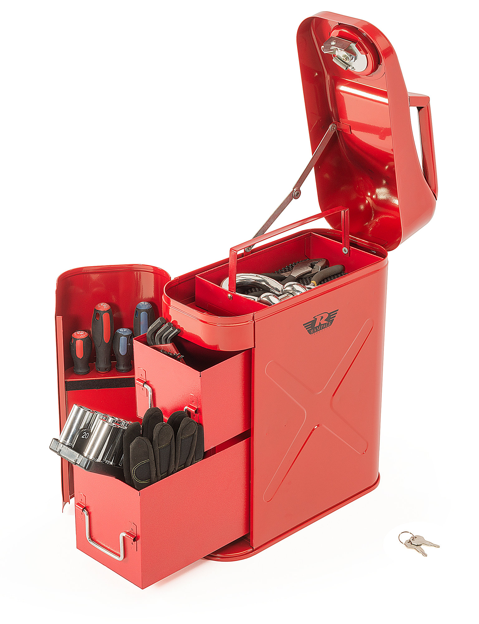 Rampage Products Locking Trail Can Utility Tool Box