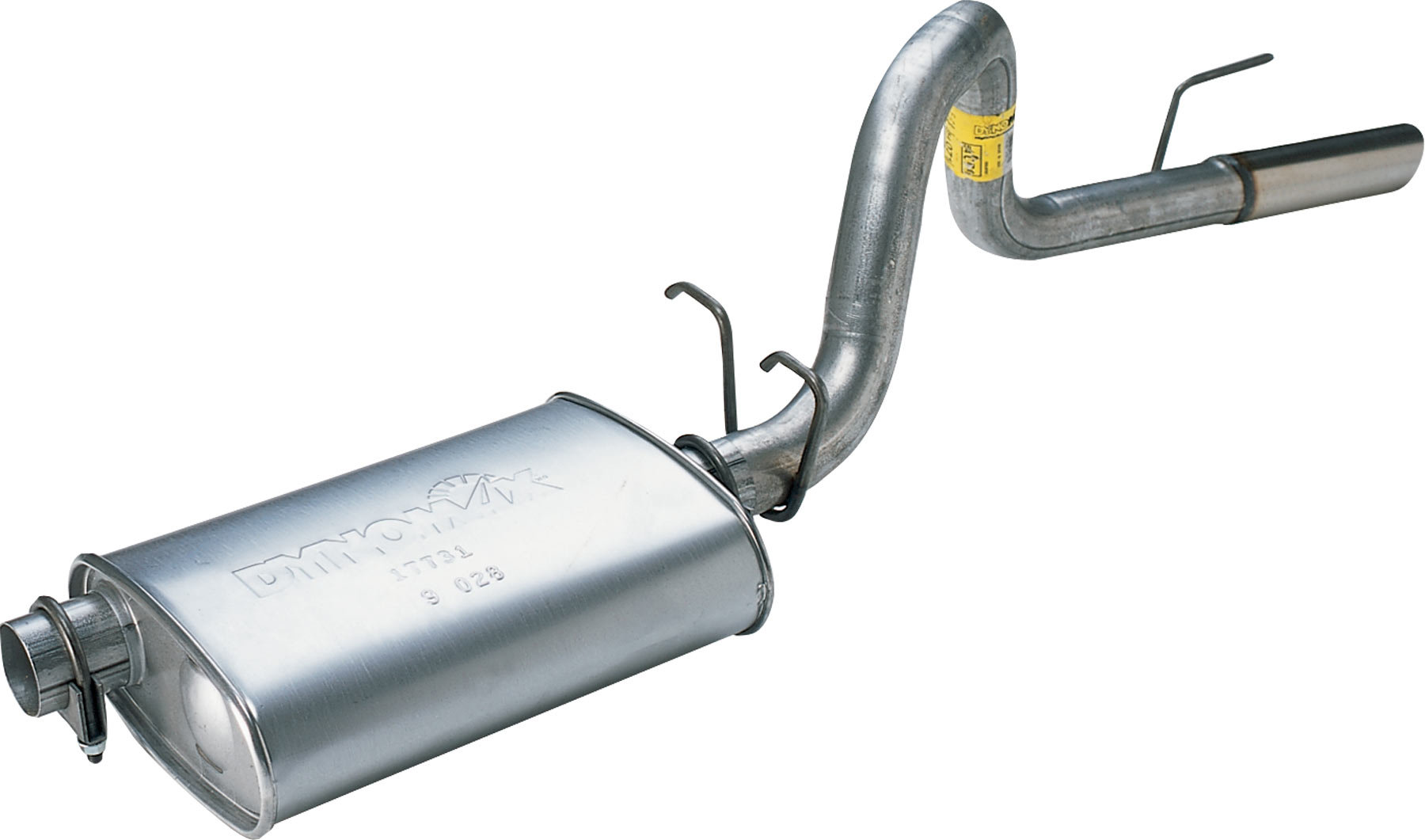 DynoMax 17345 Super Turbo Cat Back Exhaust for 97-99 Jeep Wrangler TJ with  / | Quadratec