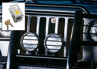 Midwest Specialties HL-4 Hood Lock Kit for 97-06 Jeep Wrangler TJ &  Unlimited with Forward Latch Pull | Quadratec