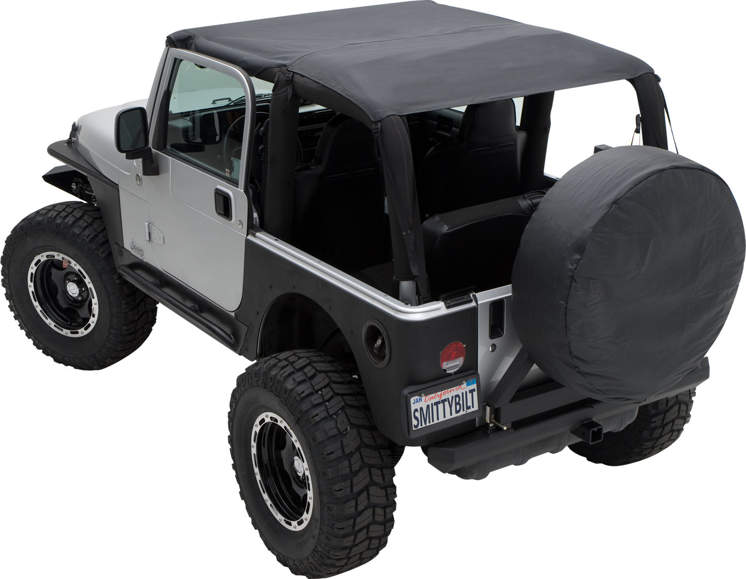 Smittybilt Extended Top for 97-06 Jeep Wrangler TJ | Quadratec Smittybilt Extended Top for 97-06 Jeep Wrangler TJ | Quadratec