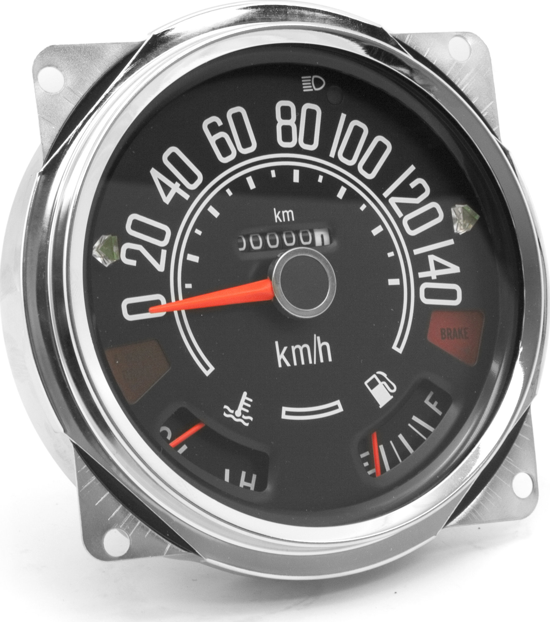 OMIX 17205.03 Speedometer Cluster (0-140 KPH) for 80-86 Jeep CJ-5