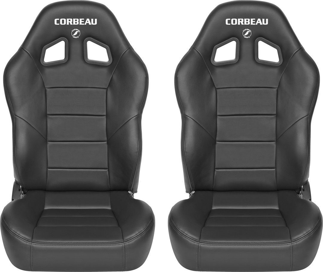 Corbeau Baja XRS Reclining Suspension Seat Pair for 7618 Jeep Wrangler